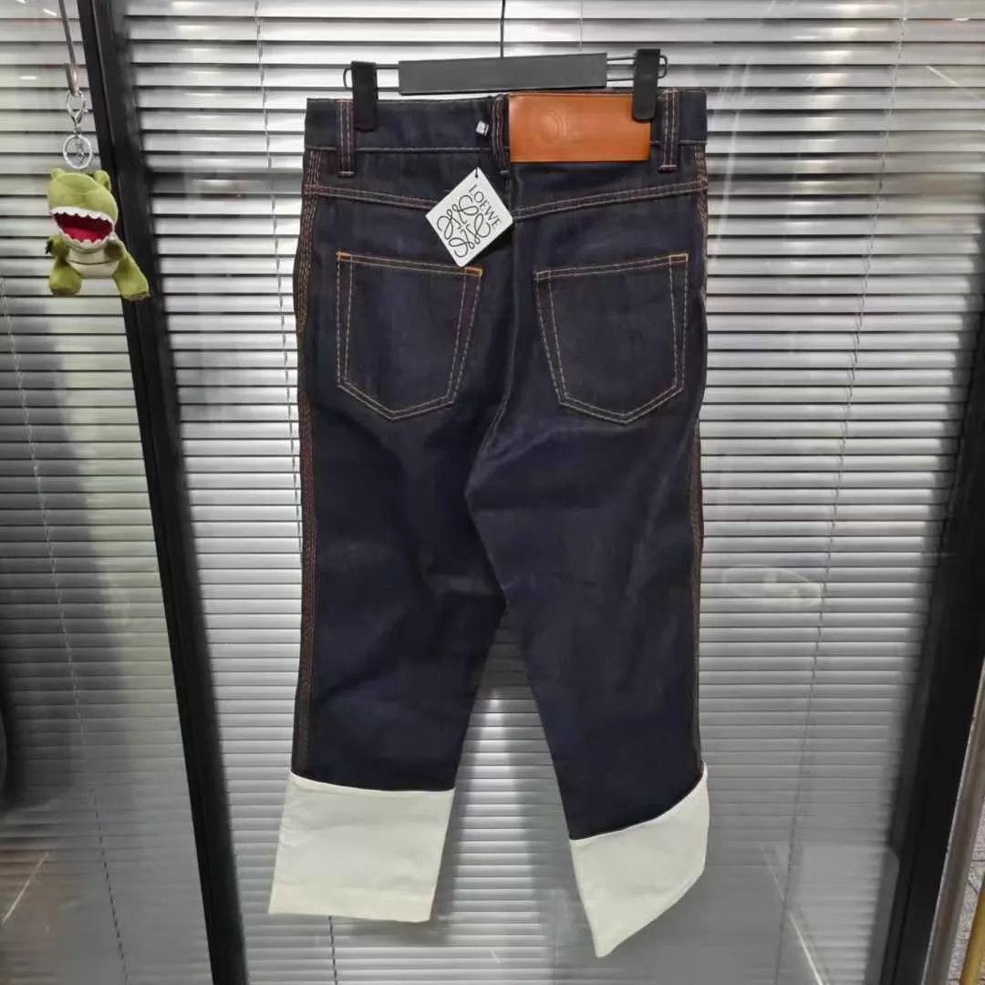 Loewe Multi Cuffed Denim Pants Size US 34 / EU 50 - 3 Thumbnail