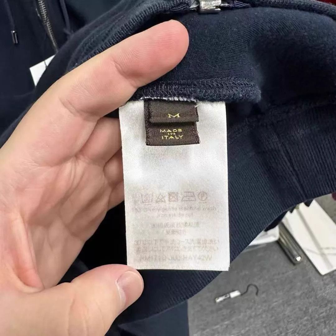 Louis Vuitton Black Zip-Up Hoodie Size US M / EU 48-50 / 2 - 4 Thumbnail