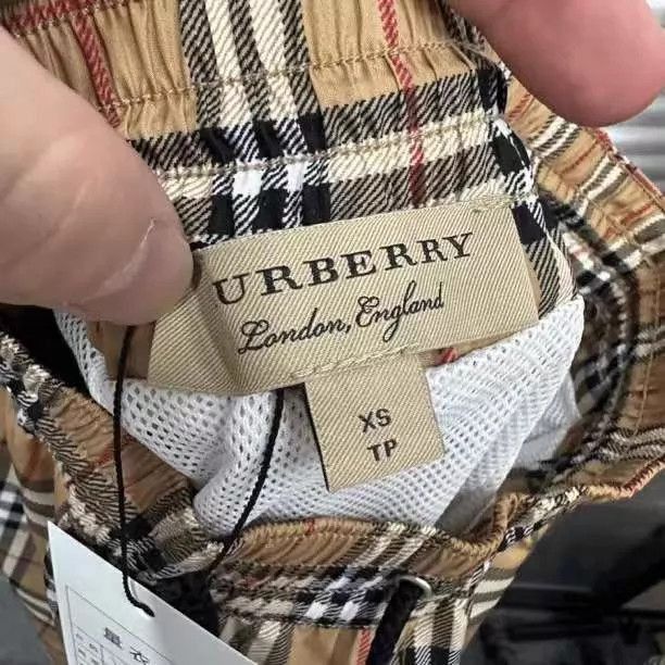 Burberry Multi Plaid Elastic Waist Shorts Size 28 Size US 28 / EU 44 - 3 Thumbnail