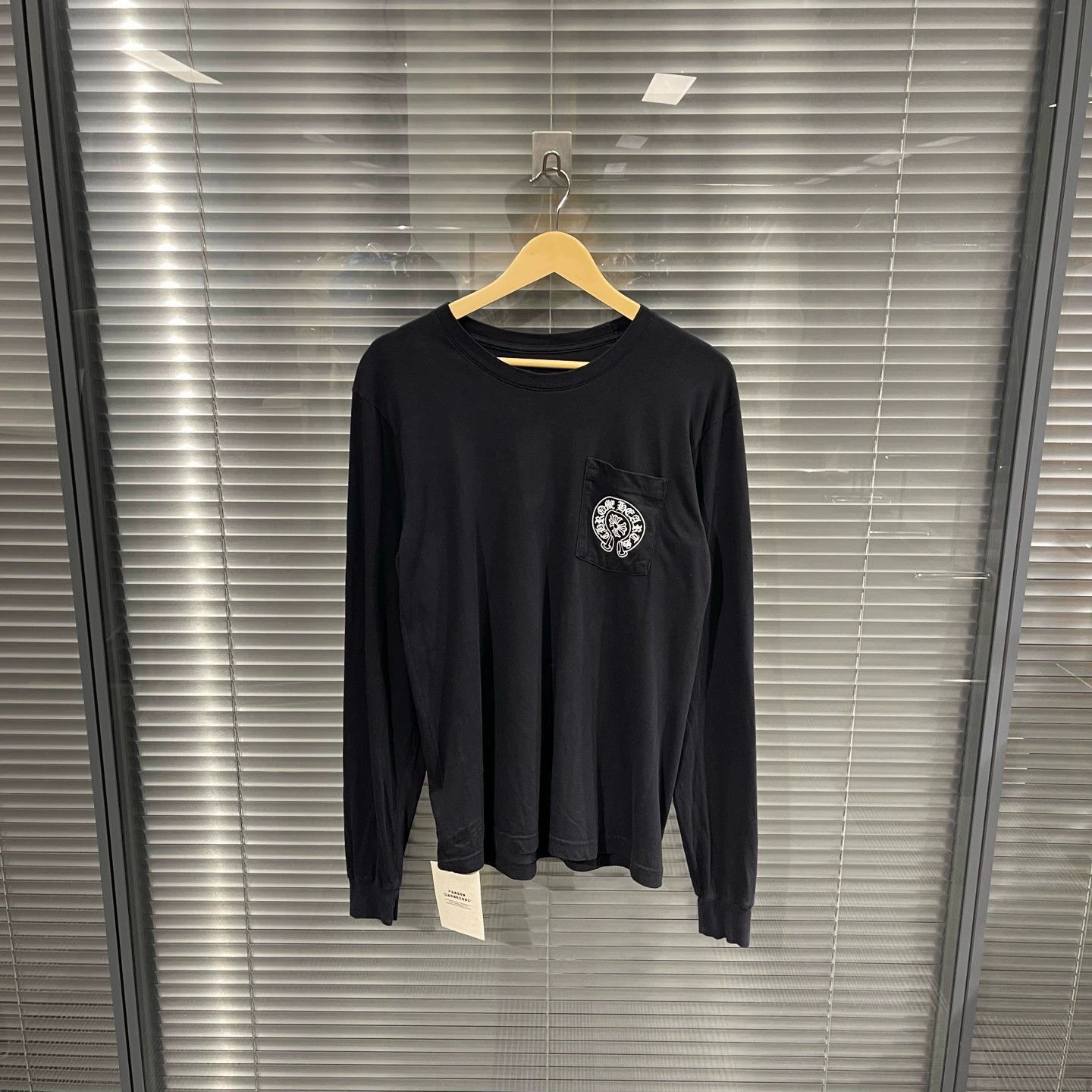 Chrome Hearts Black Long Sleeve Graphic Print Shirt Size US M / EU 48-50 / 2 - 2 Thumbnail