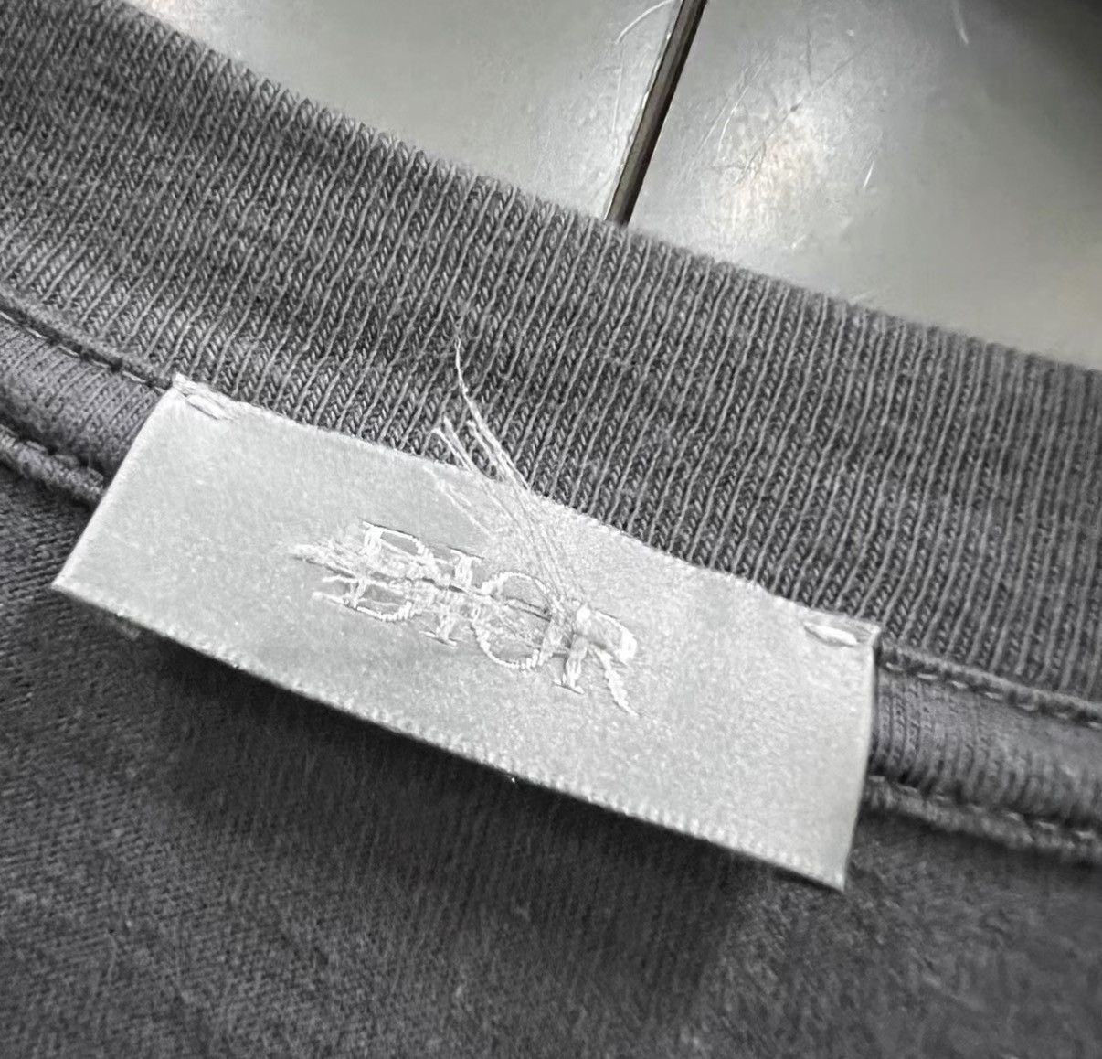 Dior Gray Short Sleeve Graphic T-Shirt Size US L / EU 52-54 / 3 - 3 Thumbnail