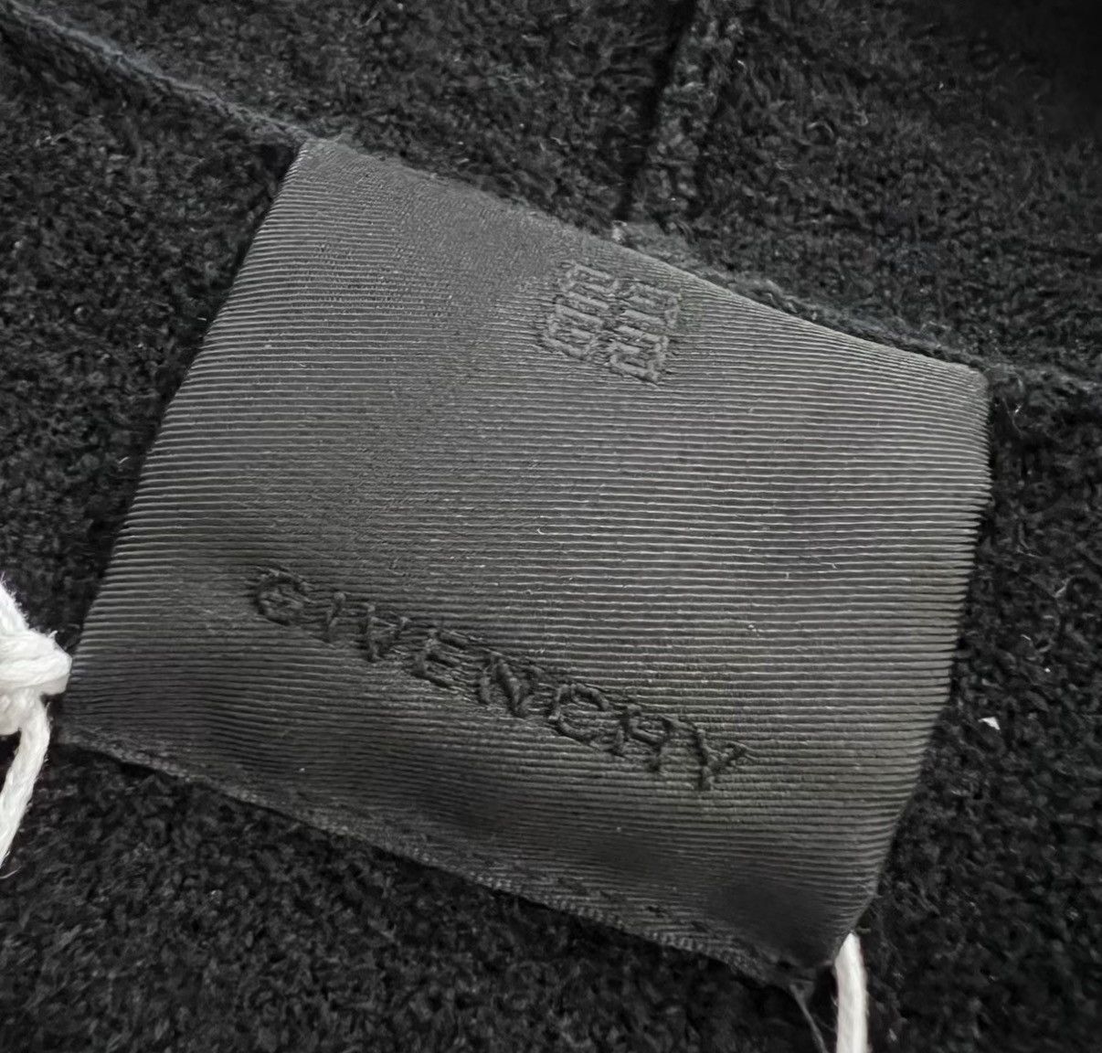 Givenchy Black Zip-Up Textured Hoodie Size US M / EU 48-50 / 2 - 4 Thumbnail