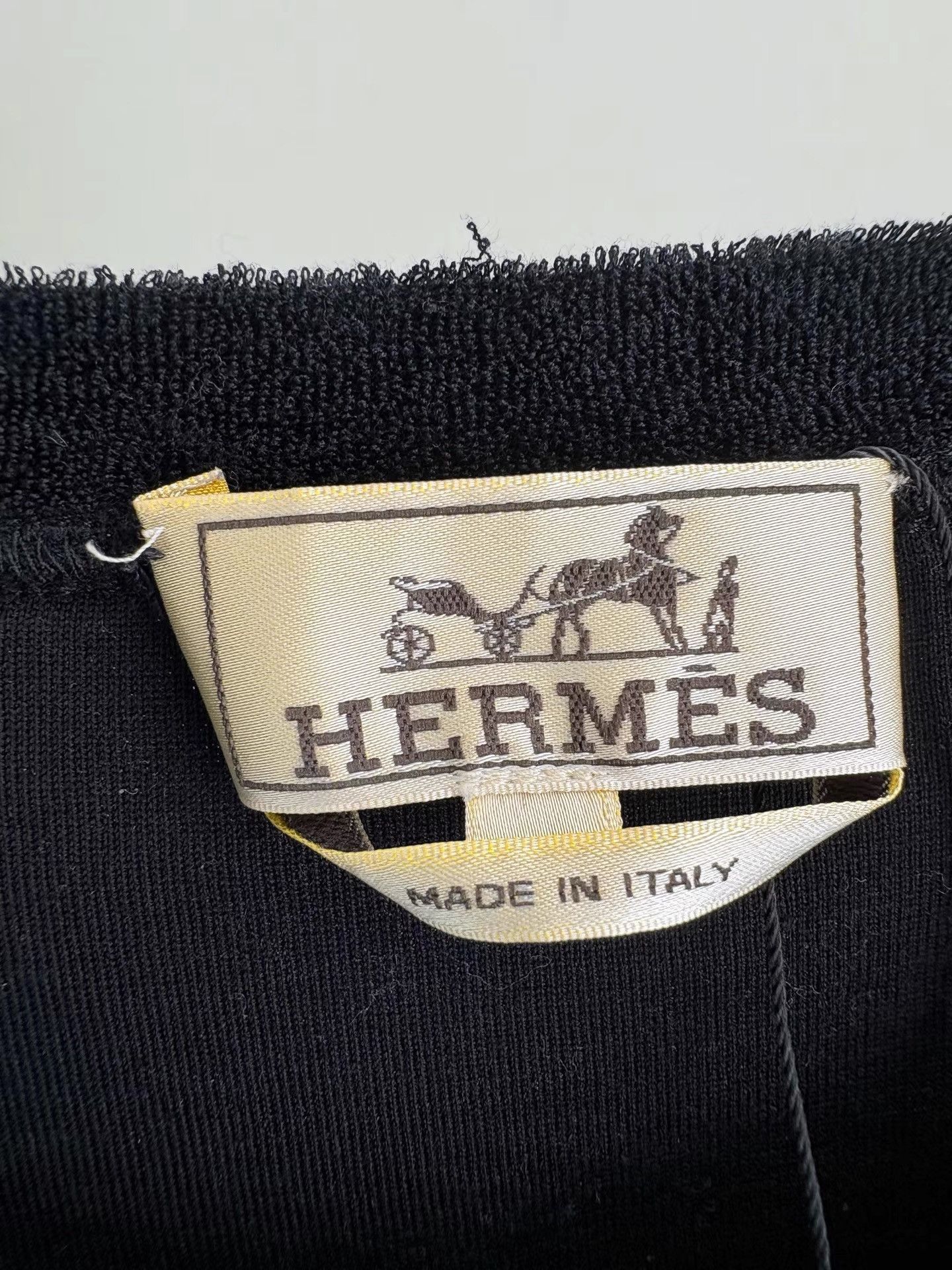 Hermes Black Short-Sleeve Crewneck Shirt Size US XXL / EU 58 / 5 - 3 Thumbnail