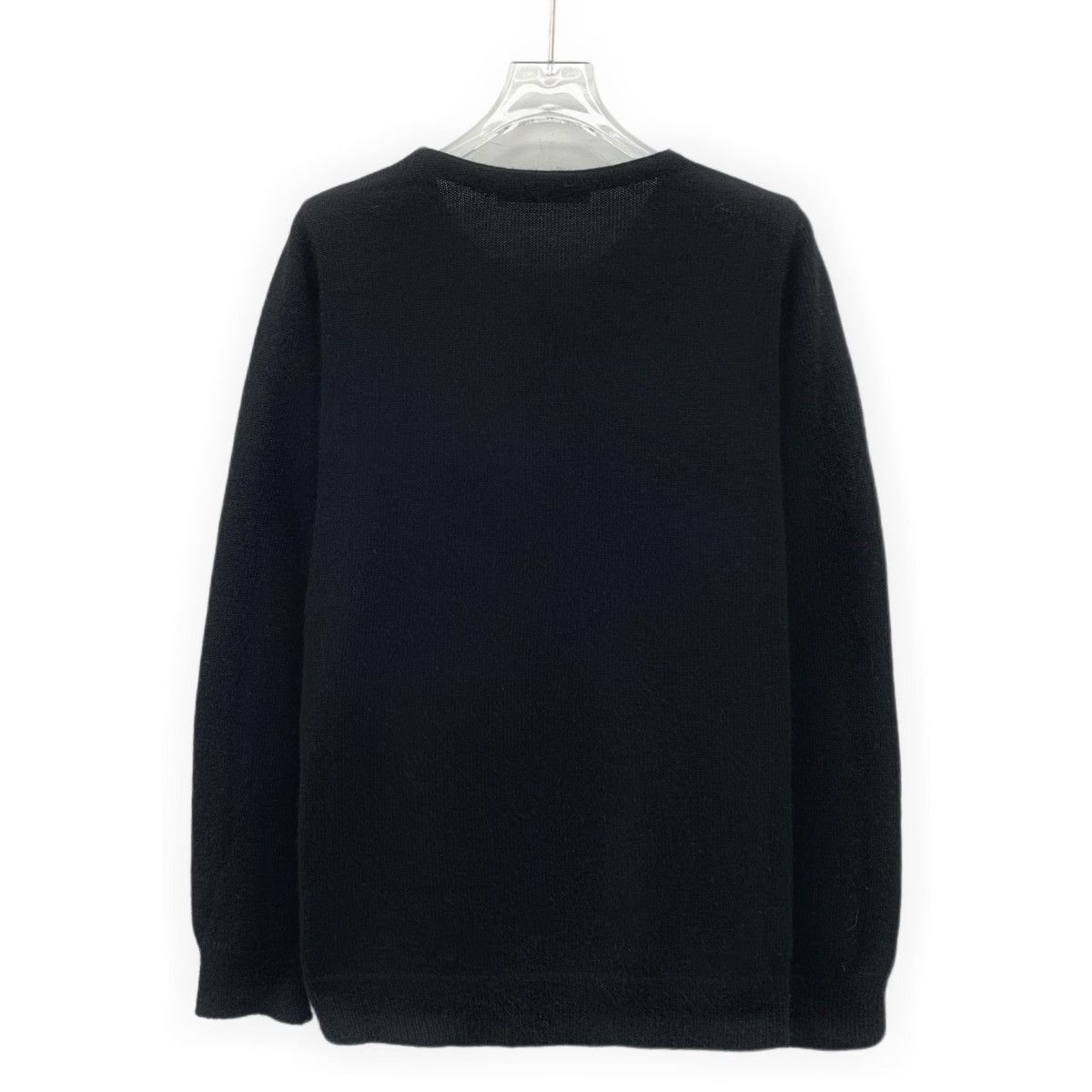 Balenciaga Black Long-Sleeve Sweater with German Shepherd Design Size US S / EU 44-46 / 1 - 2 Thumbnail