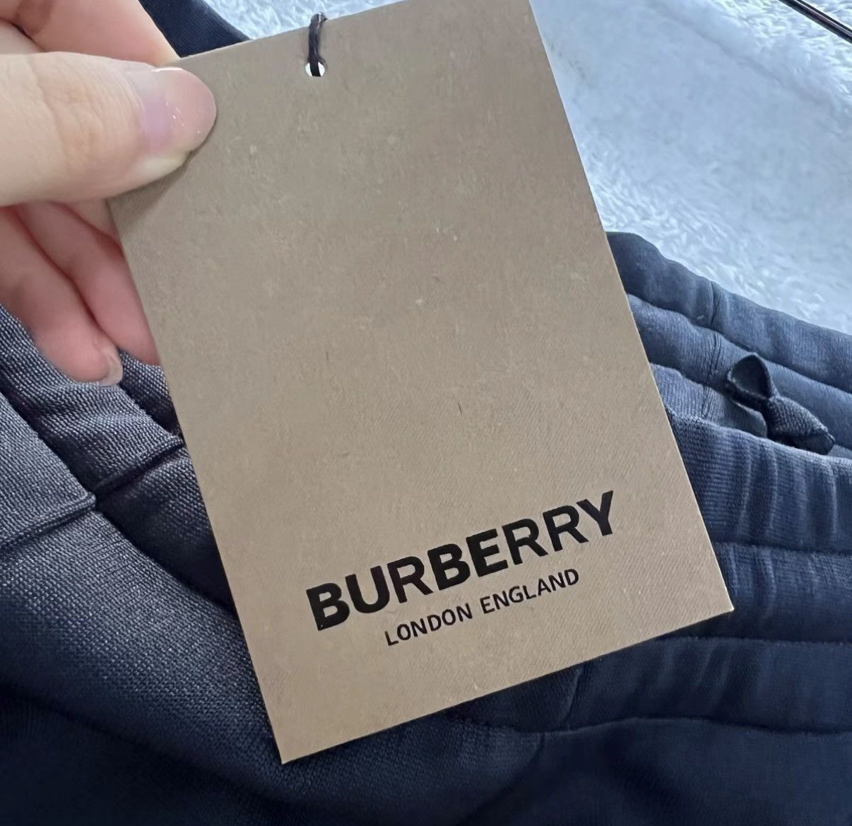 Burberry Black Striped Side Elastic Waist Sweatpants Size 36 Size US 36 / EU 52 - 4 Thumbnail