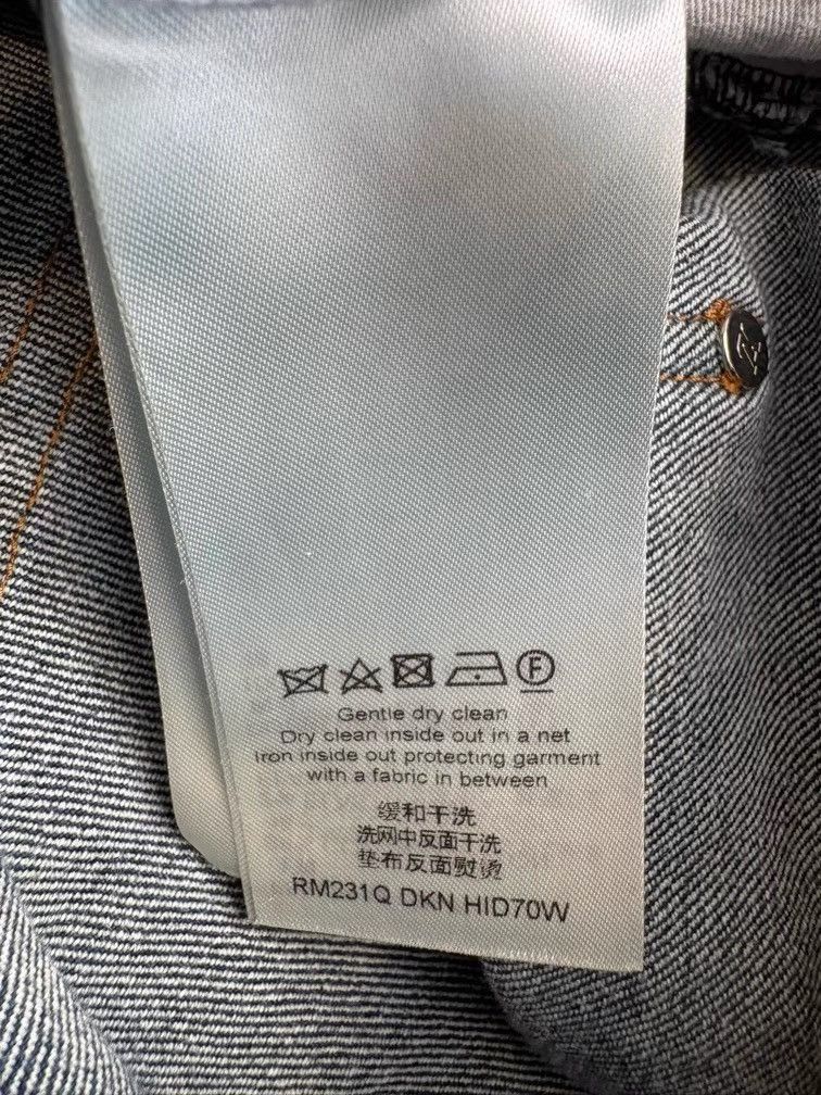 Louis Vuitton Blue Denim Casual Pants Size 34 Size US 34 / EU 50 - 6 Thumbnail