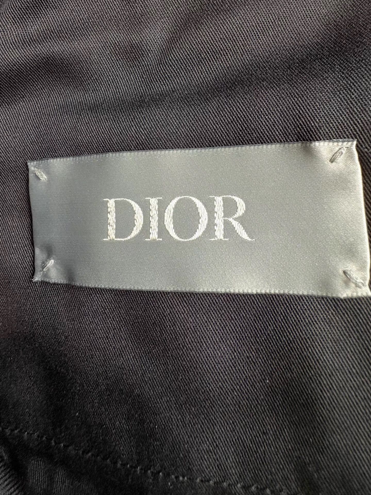 Dior Black Casual Drawstring Tapered Pants Size 38 Size US 38 / EU 54 - 3 Thumbnail