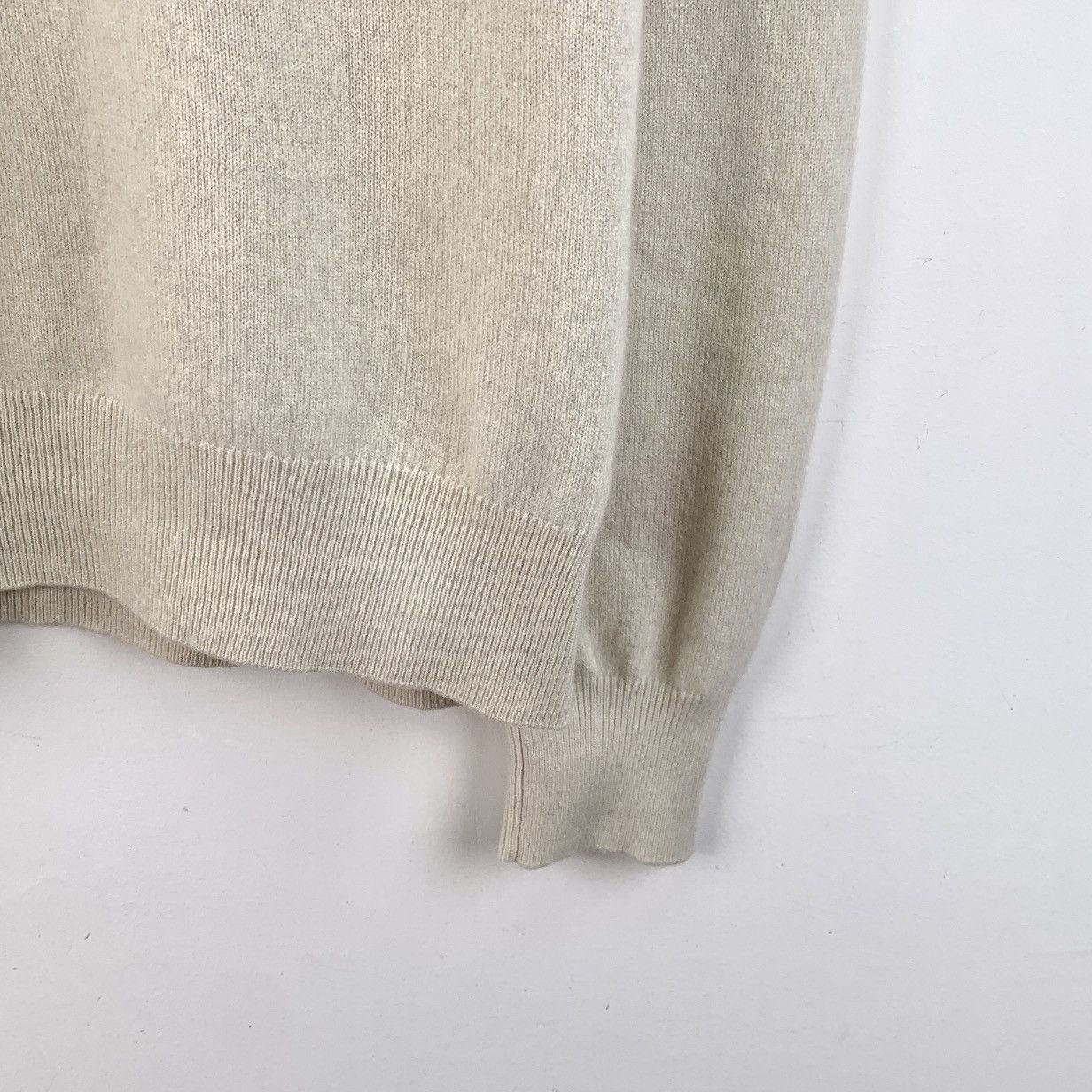 Dior Beige Long Sleeve Knit Sweater with Embellished Detail Size US S / EU 44-46 / 1 - 4 Thumbnail