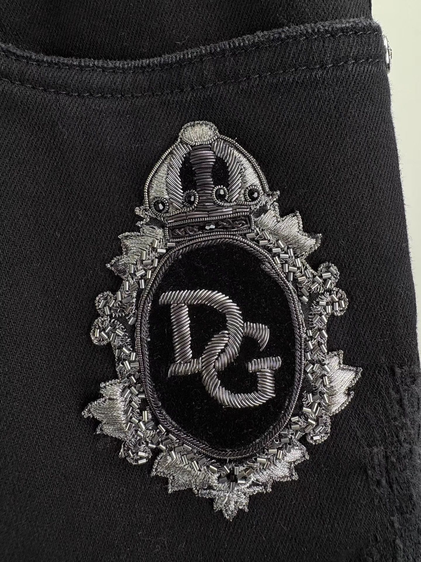 Dolce & Gabbana Black Distressed Denim Jeans Size 40 Size US 40 / EU 56 - 4 Thumbnail
