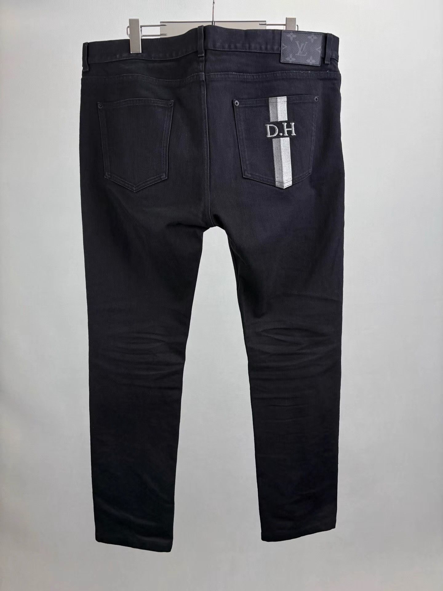 Louis Vuitton Black Denim Pants Size US 40 / EU 56 - 2 Thumbnail