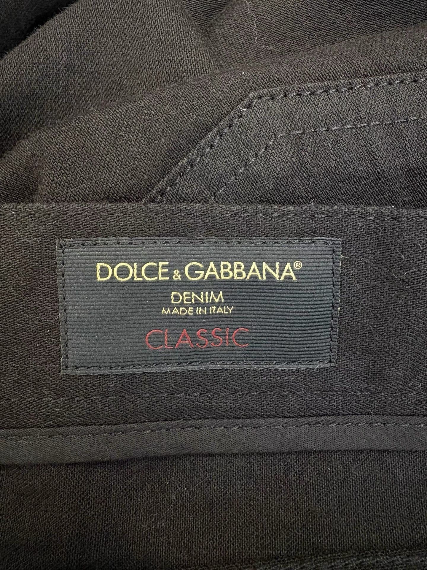 Dolce & Gabbana Black Embroidered Fruit & Flower Casual Pants Size 36 Size US 36 / EU 52 - 5 Thumbnail