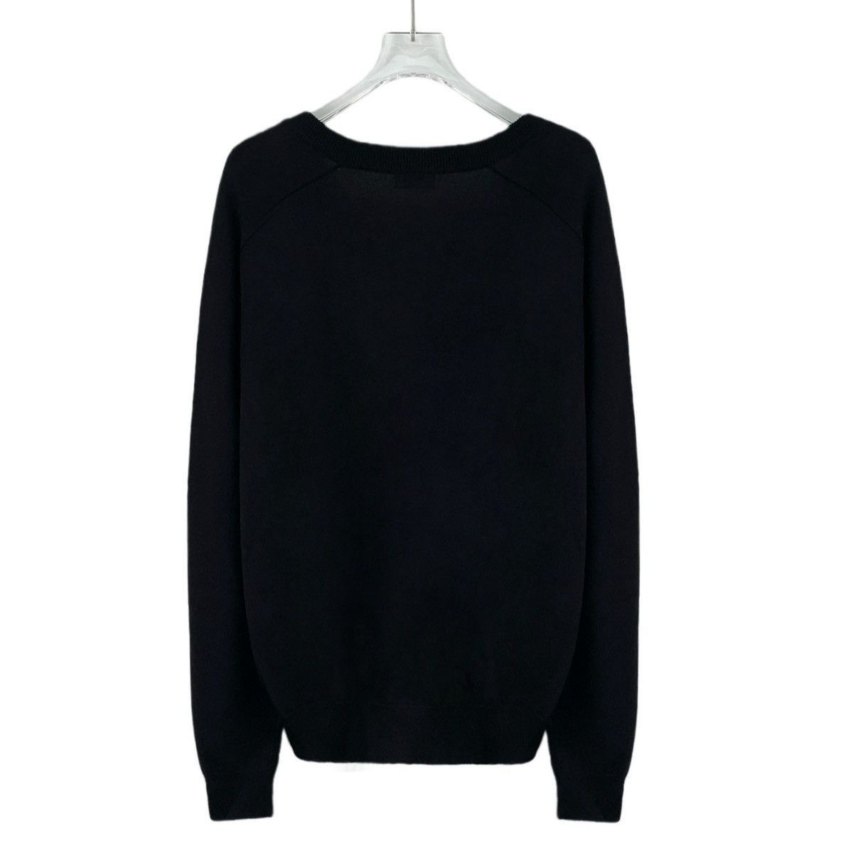 Celine Black V-Neck Long Sleeve Sweater Size US S / EU 44-46 / 1 - 2 Thumbnail