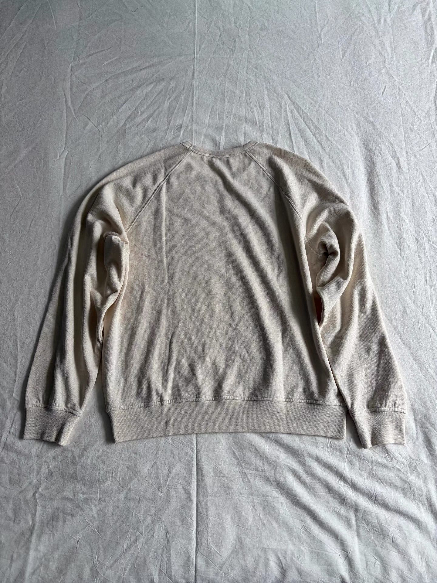 Lemaire White Long-Sleeve Sweatshirt Size L Size US L / EU 52-54 / 3 - 2 Thumbnail