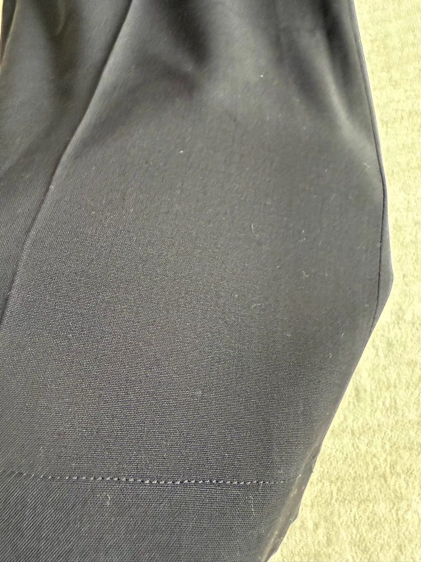 LE17SEPTEMBRE Black Tailored Straight-Leg Pants Size 34 Size US 34 / EU 50 - 3 Thumbnail