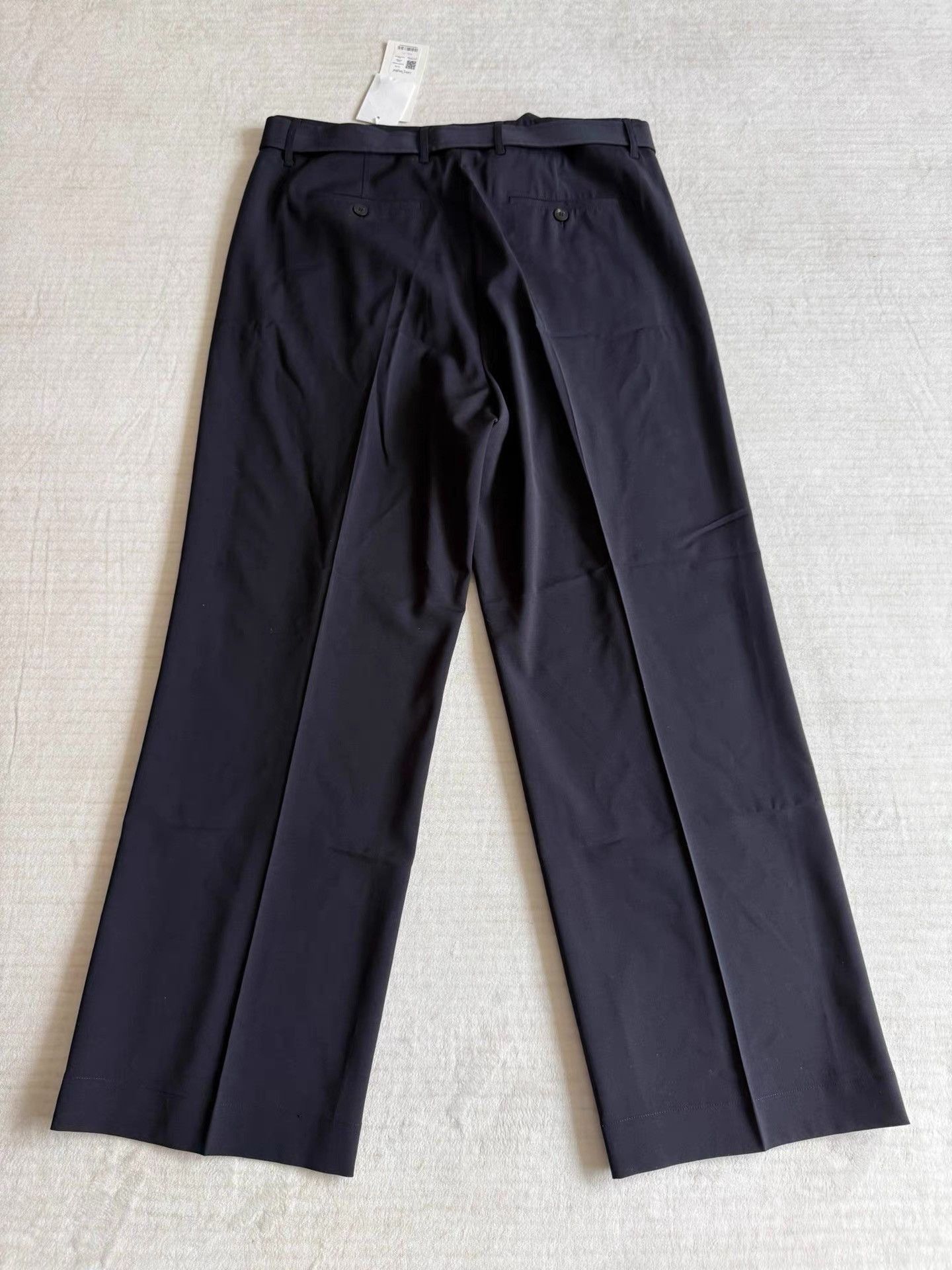LE17SEPTEMBRE Black Tailored Straight-Leg Pants Size 34 Size US 34 / EU 50 - 2 Thumbnail