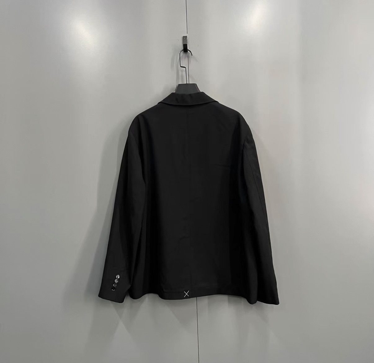 Burberry Black Button-Front Blazer Jacket Size L Size US L / EU 52-54 / 3 - 2 Thumbnail
