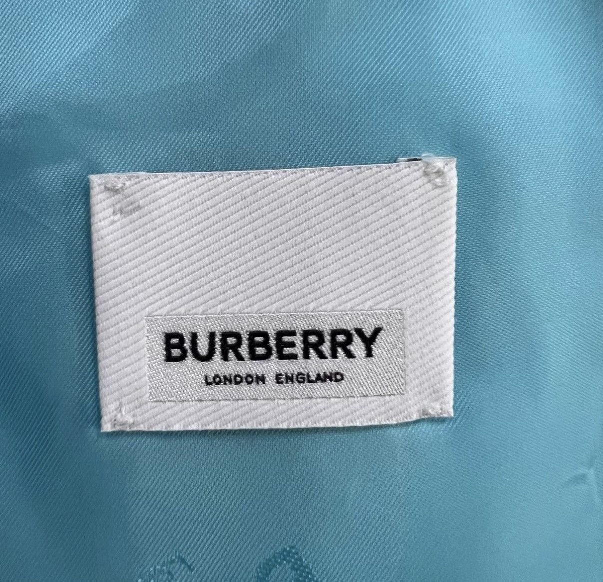 Burberry Blue Double-Breasted Blazer Size US L / EU 52-54 / 3 - 3 Thumbnail