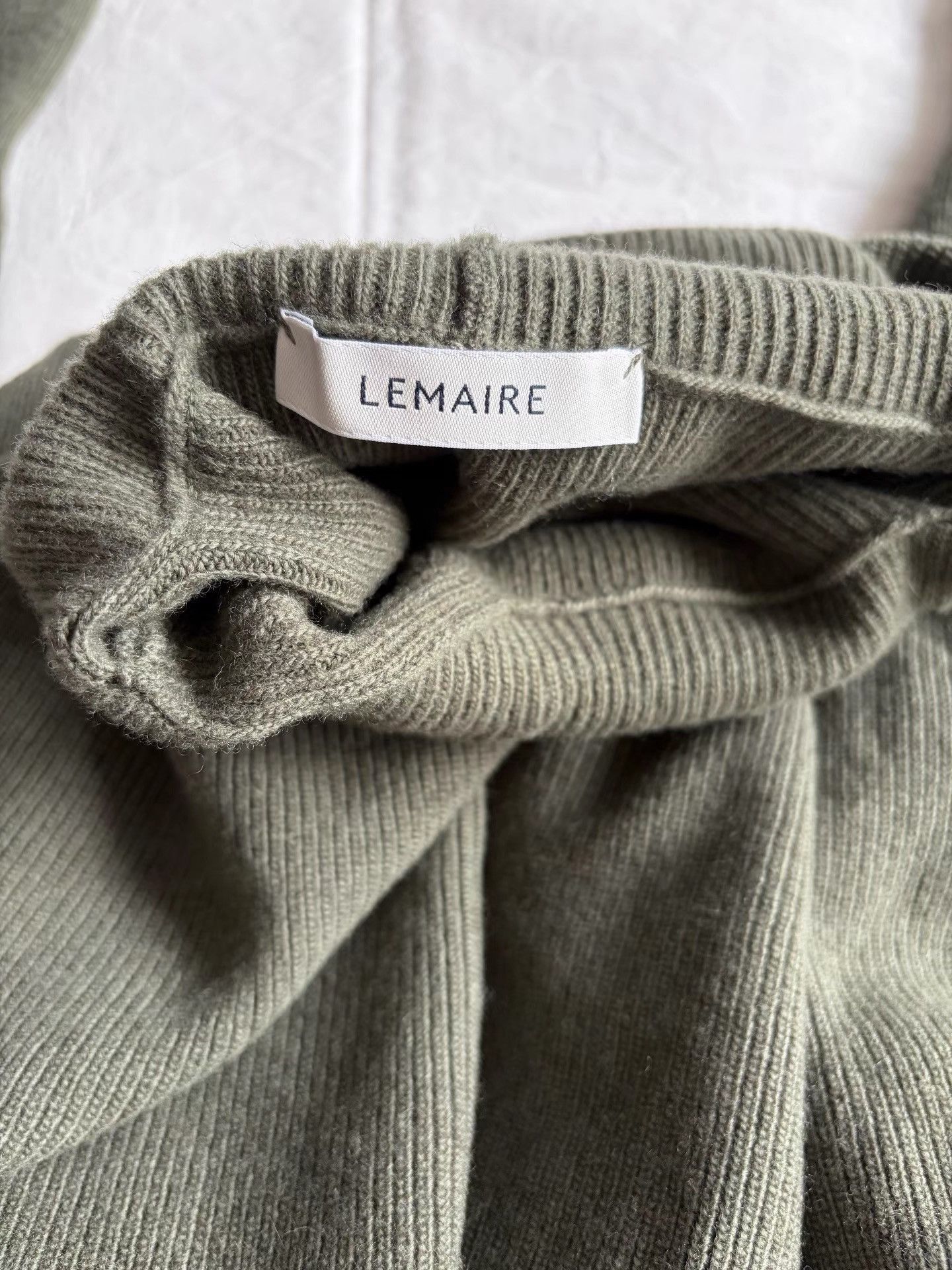 Lemaire Green Turtleneck Sweater - Size S Size US S / EU 44-46 / 1 - 5 Thumbnail