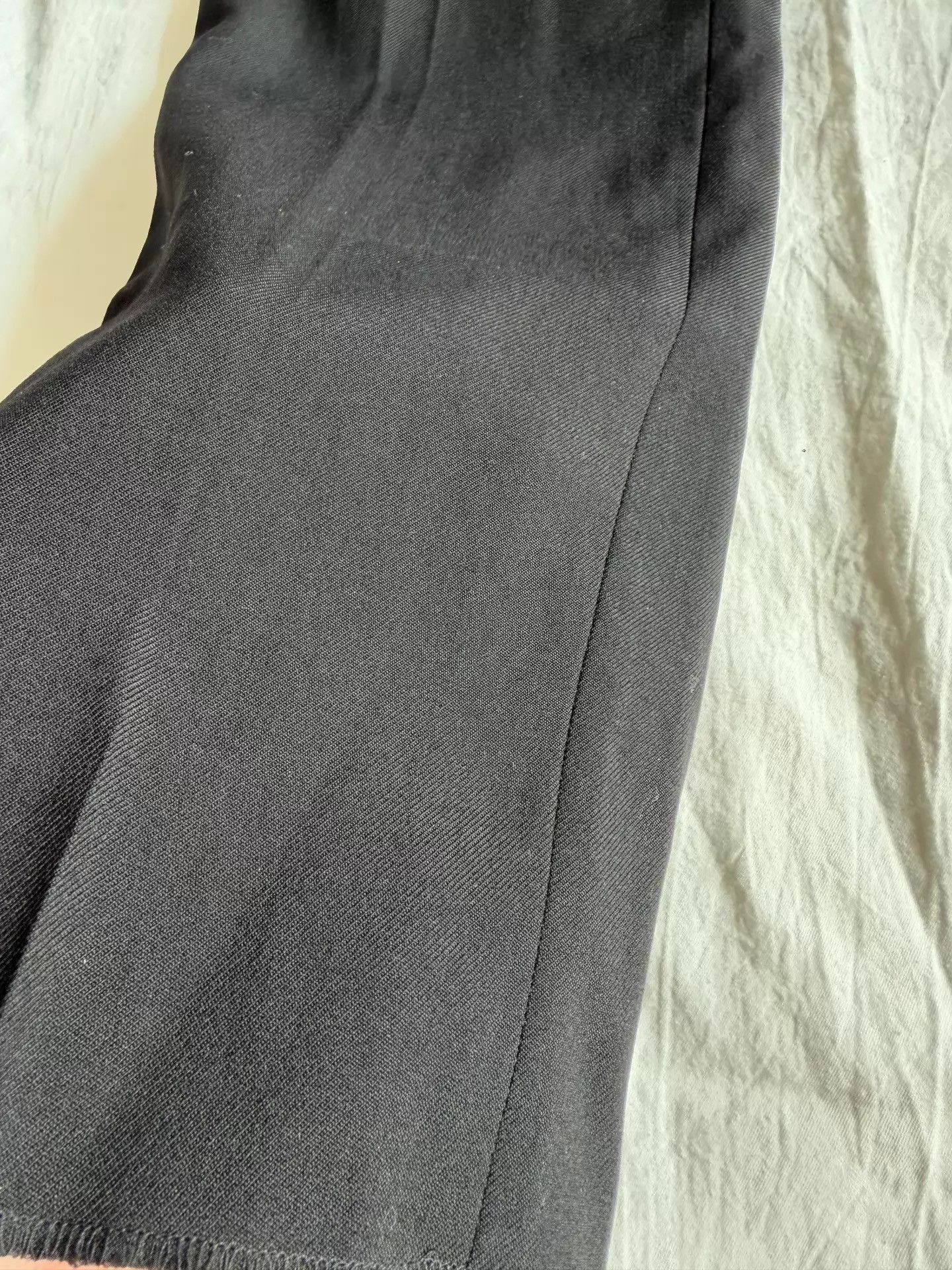Saint Laurent Paris Black Straight-Leg Tailored Pants Size 34 Size US 34 / EU 50 - 3 Thumbnail