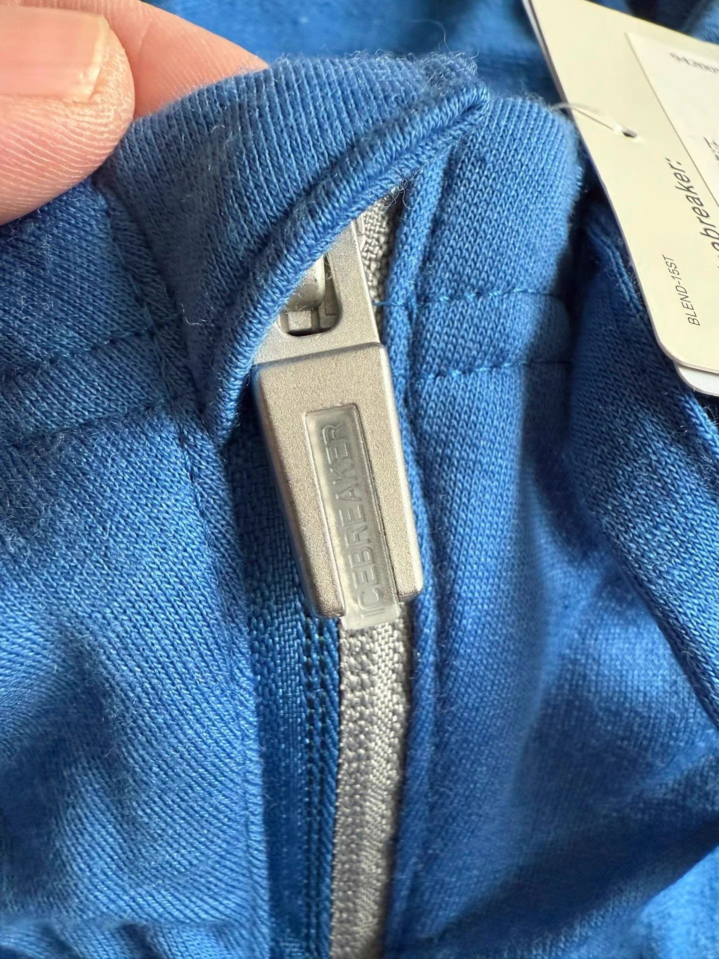 Icebreaker Blue Zip-Up Hoodie with Front Pockets Size US M / EU 48-50 / 2 - 4 Thumbnail
