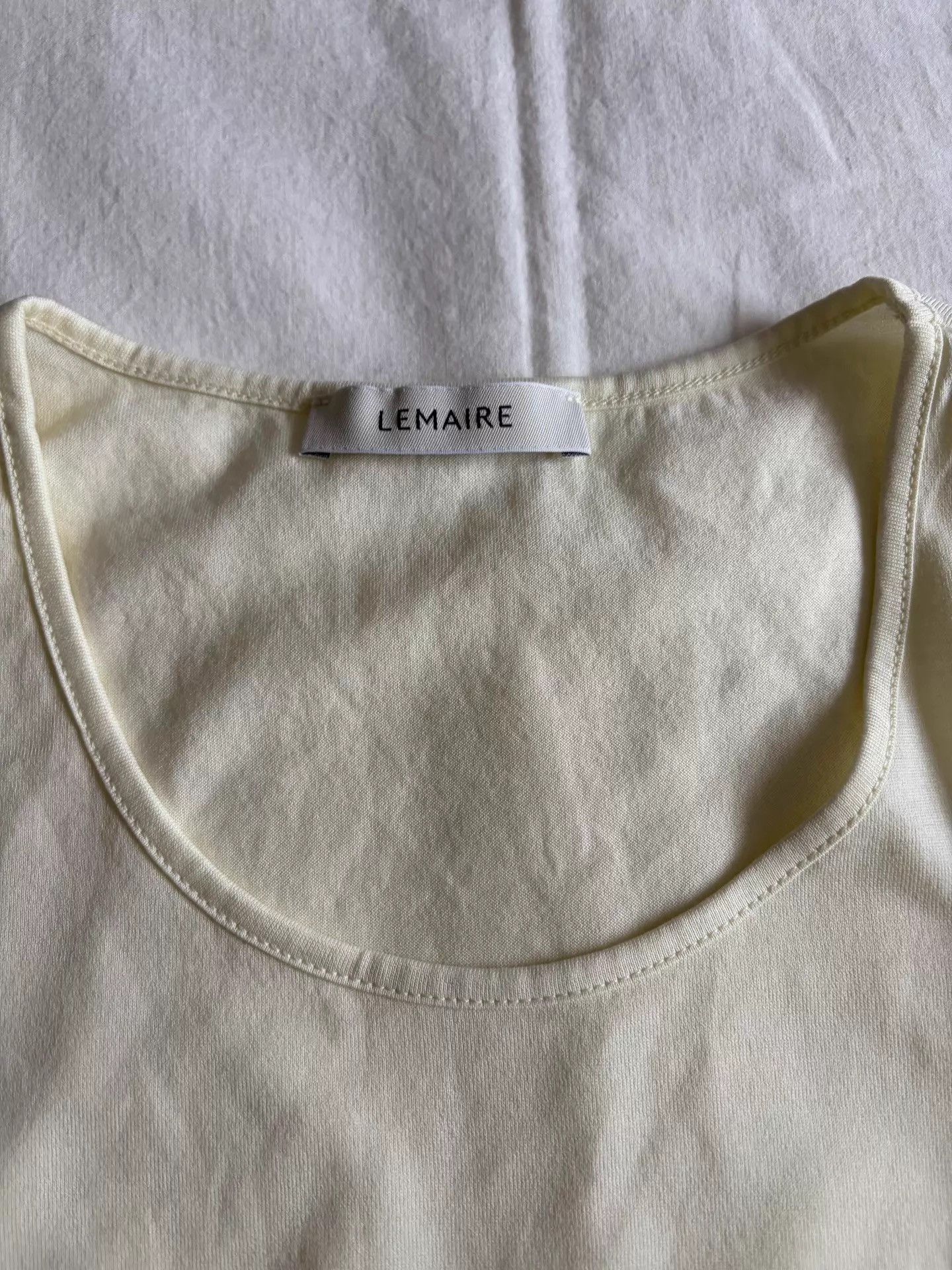 Lemaire Beige Short-Sleeve Loose Fit Shirt Size US L / EU 52-54 / 3 - 2 Thumbnail