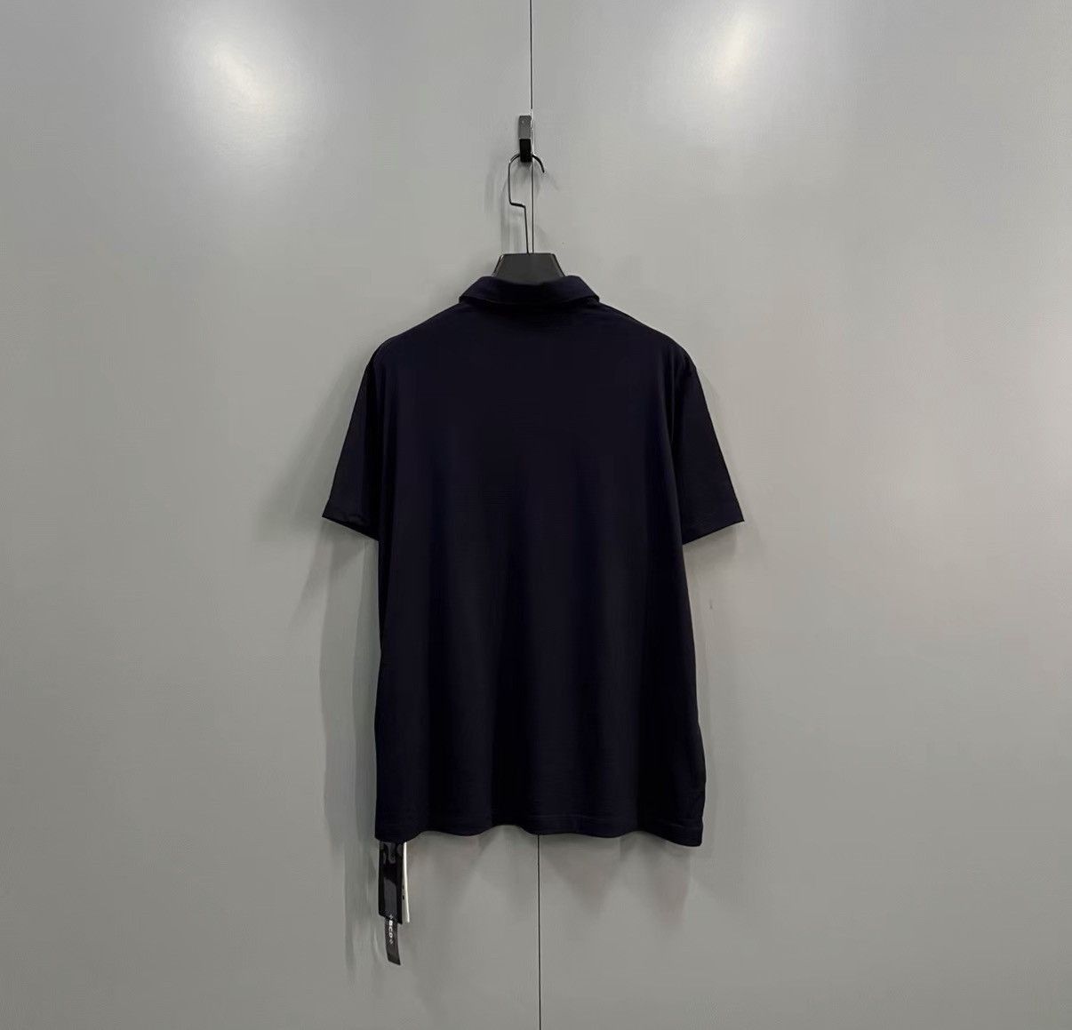 Loro Piana Black Short Sleeve Polo Shirt Size US XXL / EU 58 / 5 - 2 Thumbnail