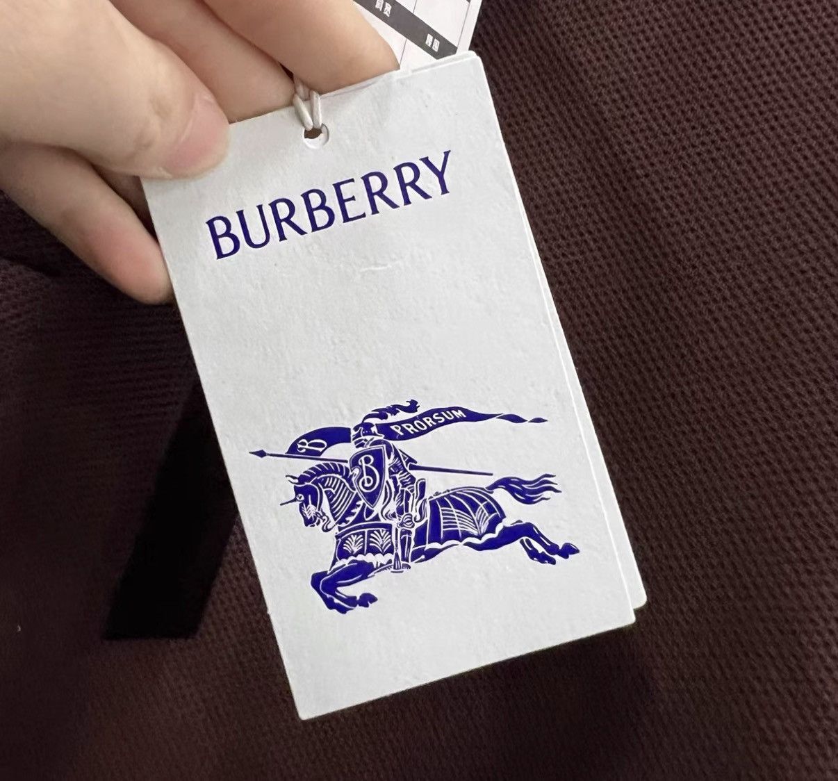 Burberry Red Short Sleeve Polo Shirt - Size M Size US M / EU 48-50 / 2 - 5 Thumbnail