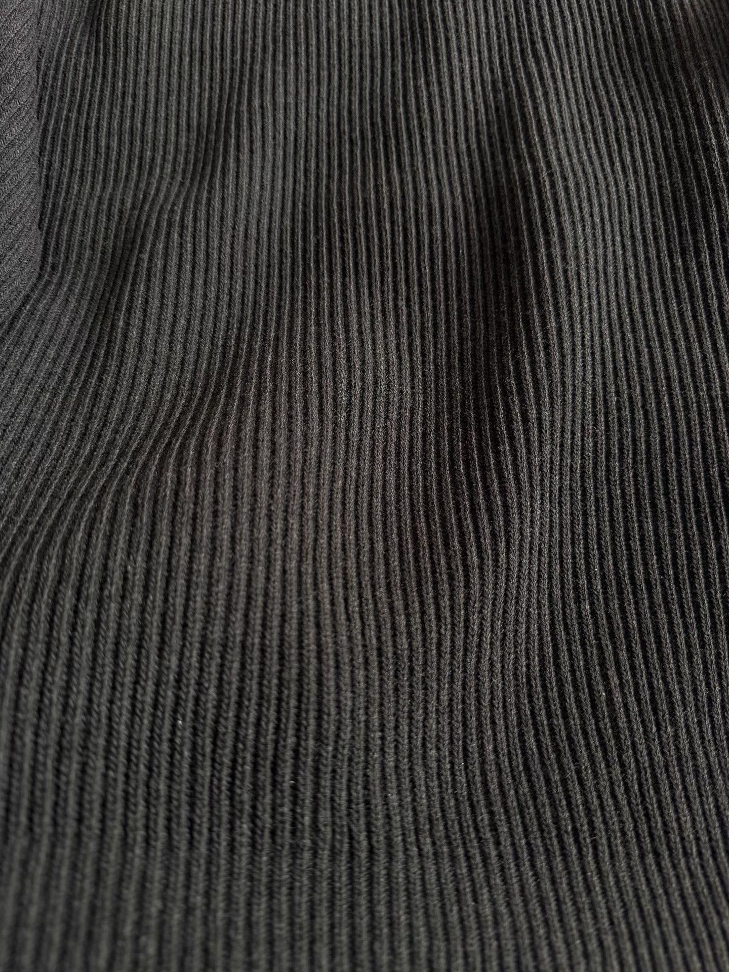 Auralee Black Ribbed Long Sleeve Sweater - Size S Size US S / EU 44-46 / 1 - 9 Thumbnail