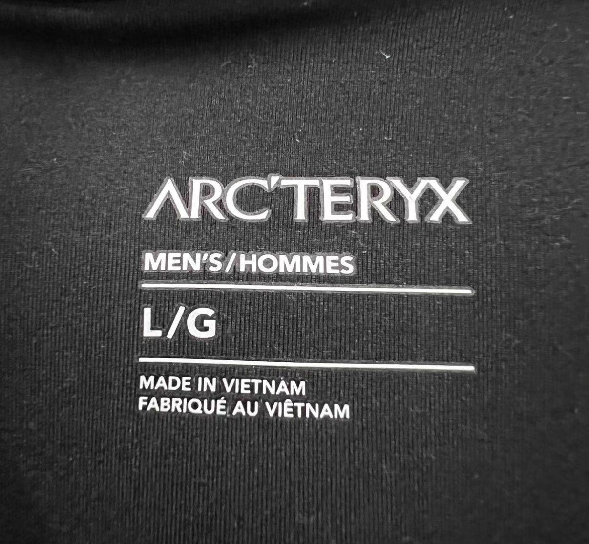 Arc'teryx Black Zip-Up Hoodie with Pockets, Size L Size US L / EU 52-54 / 3 - 3 Thumbnail