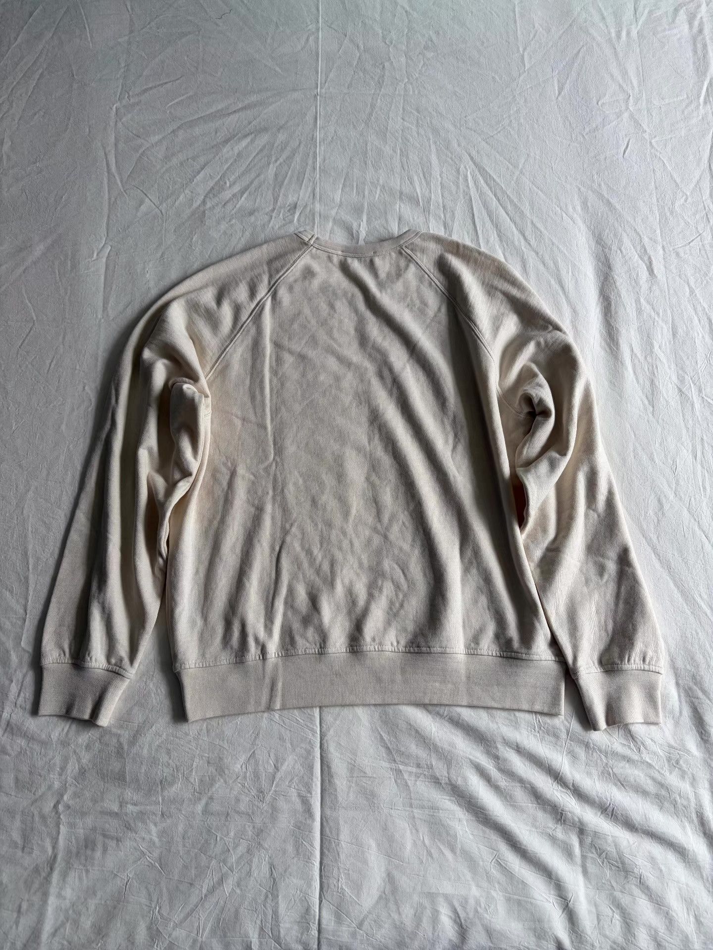 Lemaire White Long Sleeve Crewneck Sweatshirt Size L Size US L / EU 52-54 / 3 - 5 Thumbnail