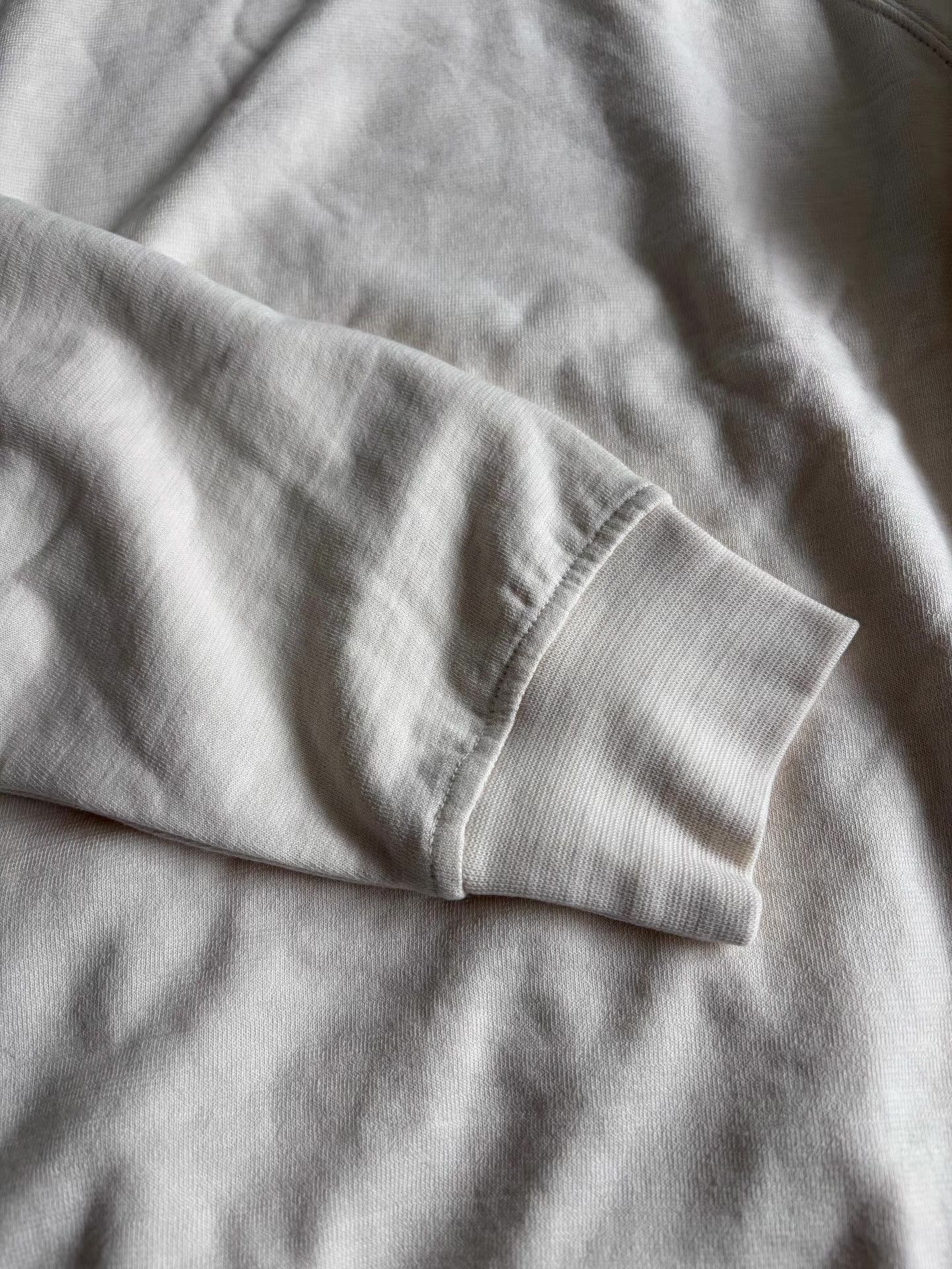 Lemaire White Long Sleeve Crewneck Sweatshirt Size L Size US L / EU 52-54 / 3 - 4 Thumbnail