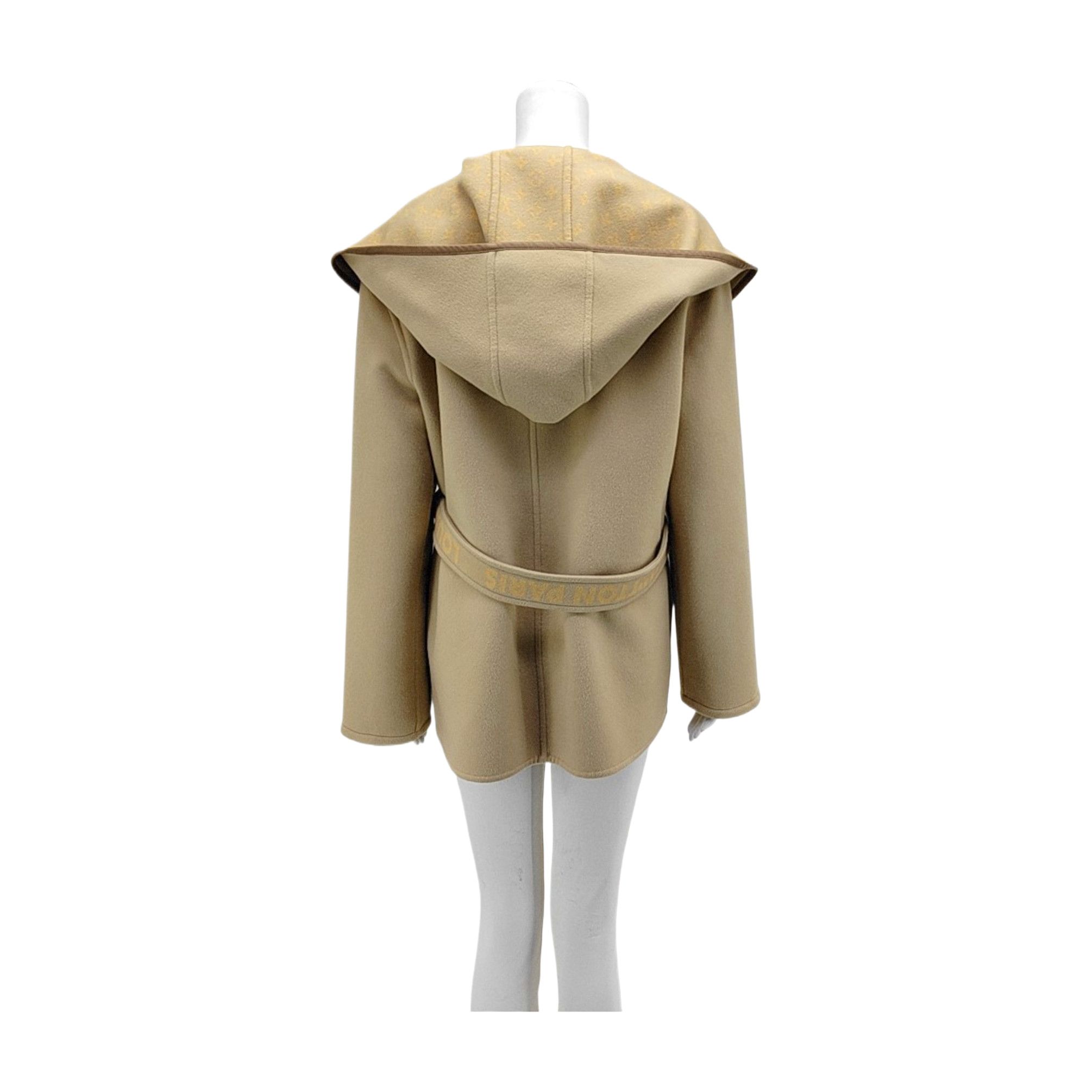 Louis Vuitton Louis Vuitton Monogram Hooded Coat Size 42 Size M / US 6-8 / IT 42-44 - 2 Thumbnail