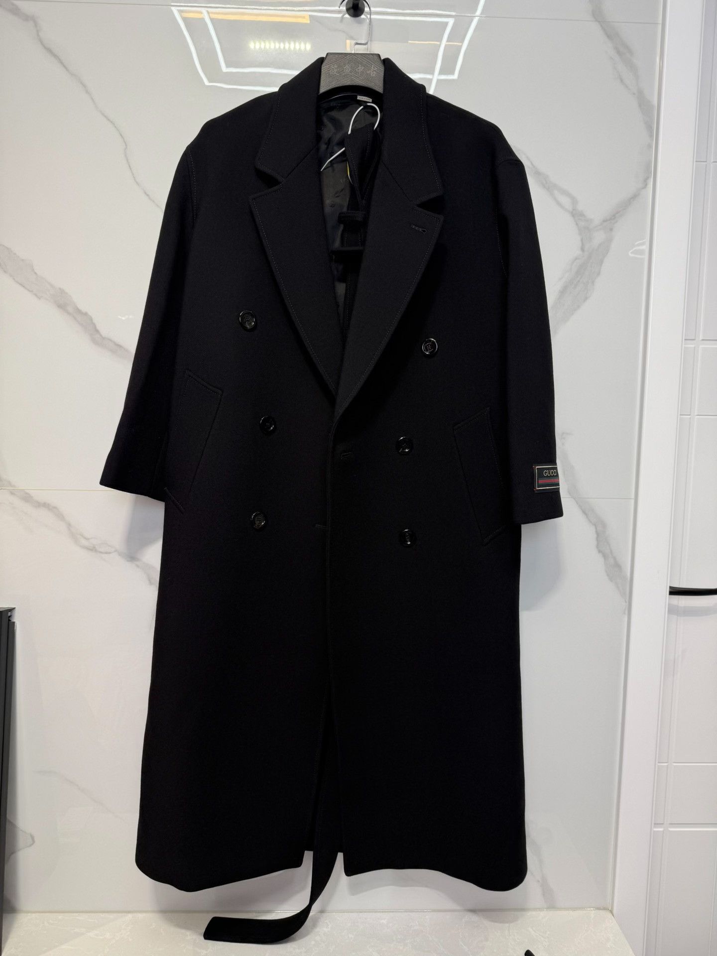 Gucci Gucci Double Breasted Wool Coat Size 38 Size XS / US 0-2 / IT 36-38 - 2 Thumbnail