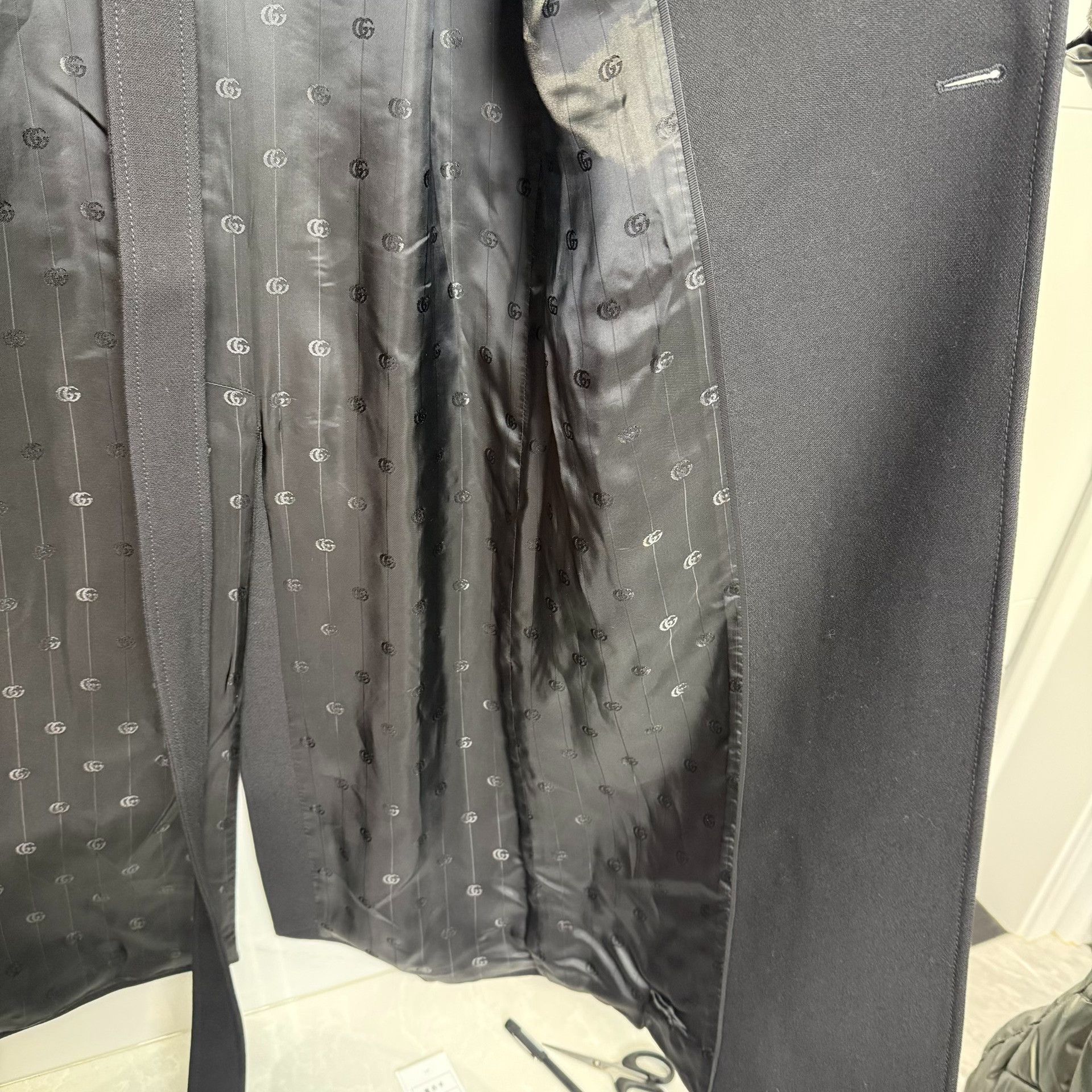 Gucci Gucci Double Breasted Wool Coat Size 38 Size XS / US 0-2 / IT 36-38 - 8 Thumbnail