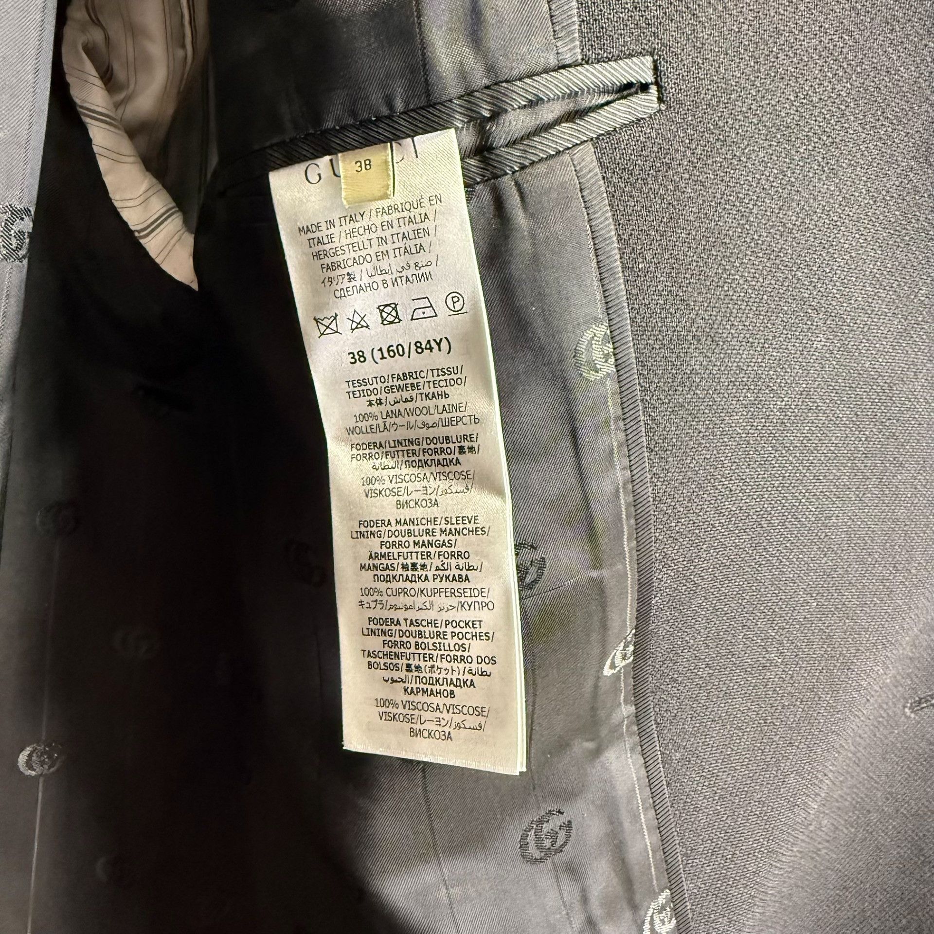 Gucci Gucci Double Breasted Wool Coat Size 38 Size XS / US 0-2 / IT 36-38 - 5 Thumbnail