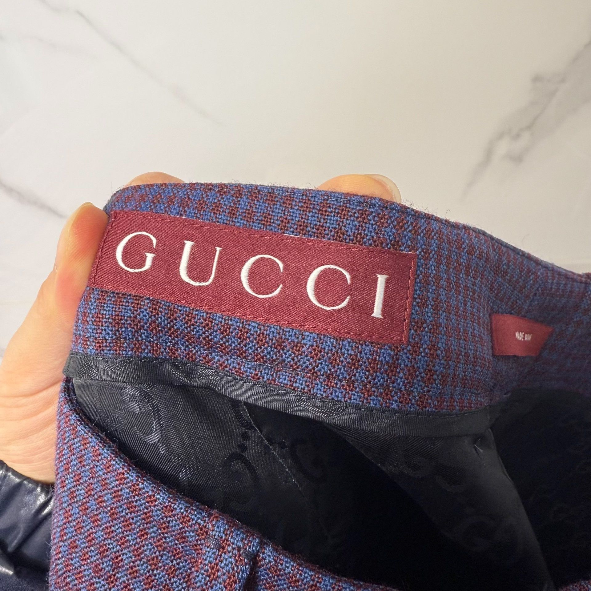 Gucci Gucci Plaid Pants Size 38 Size 26" / US 2 / IT 38 - 4 Thumbnail