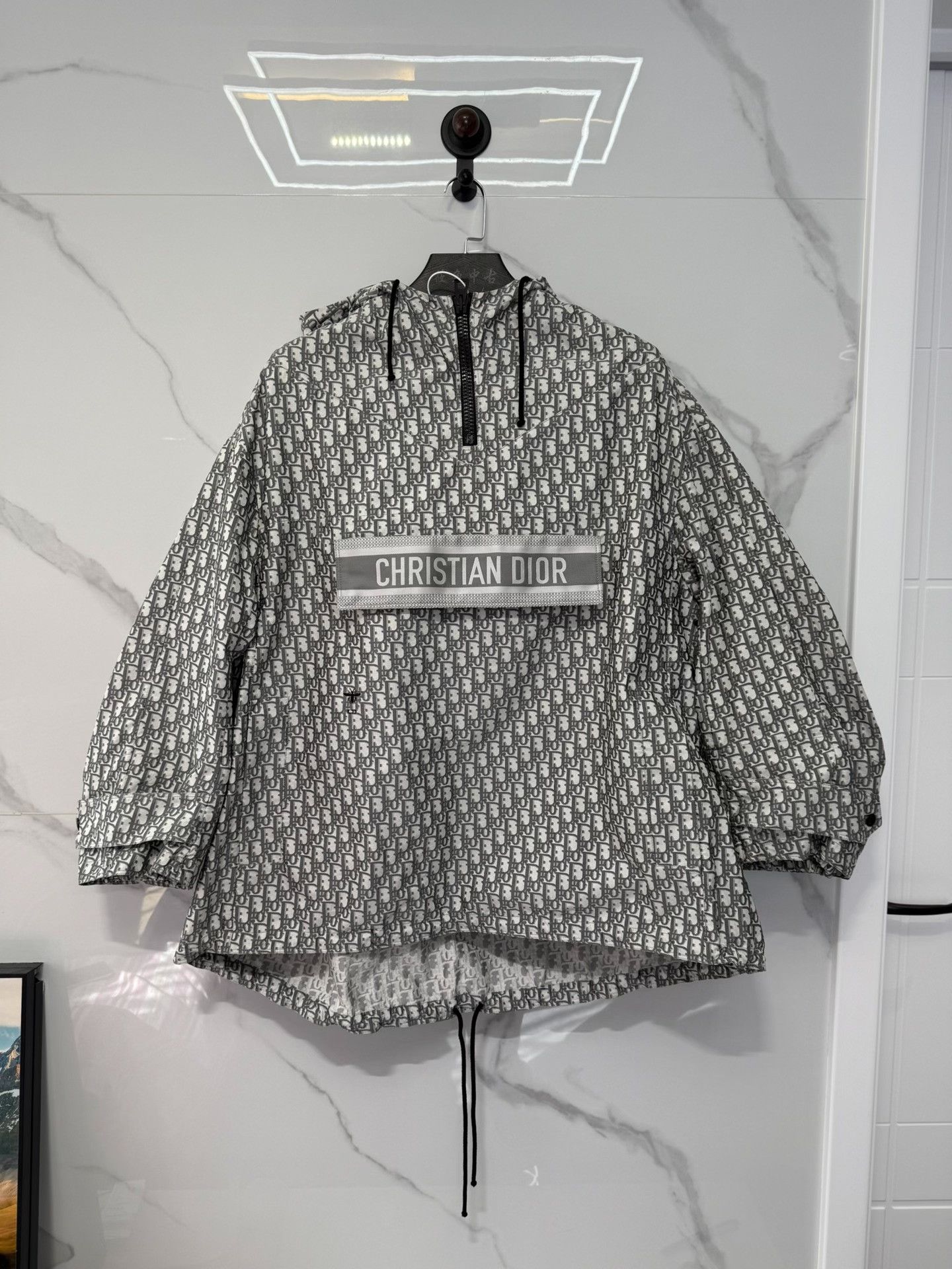 Christian Dior Monsieur Christian Dior Oblique Hooded Jacket Size S Size S / US 4 / IT 40 - 2 Thumbnail