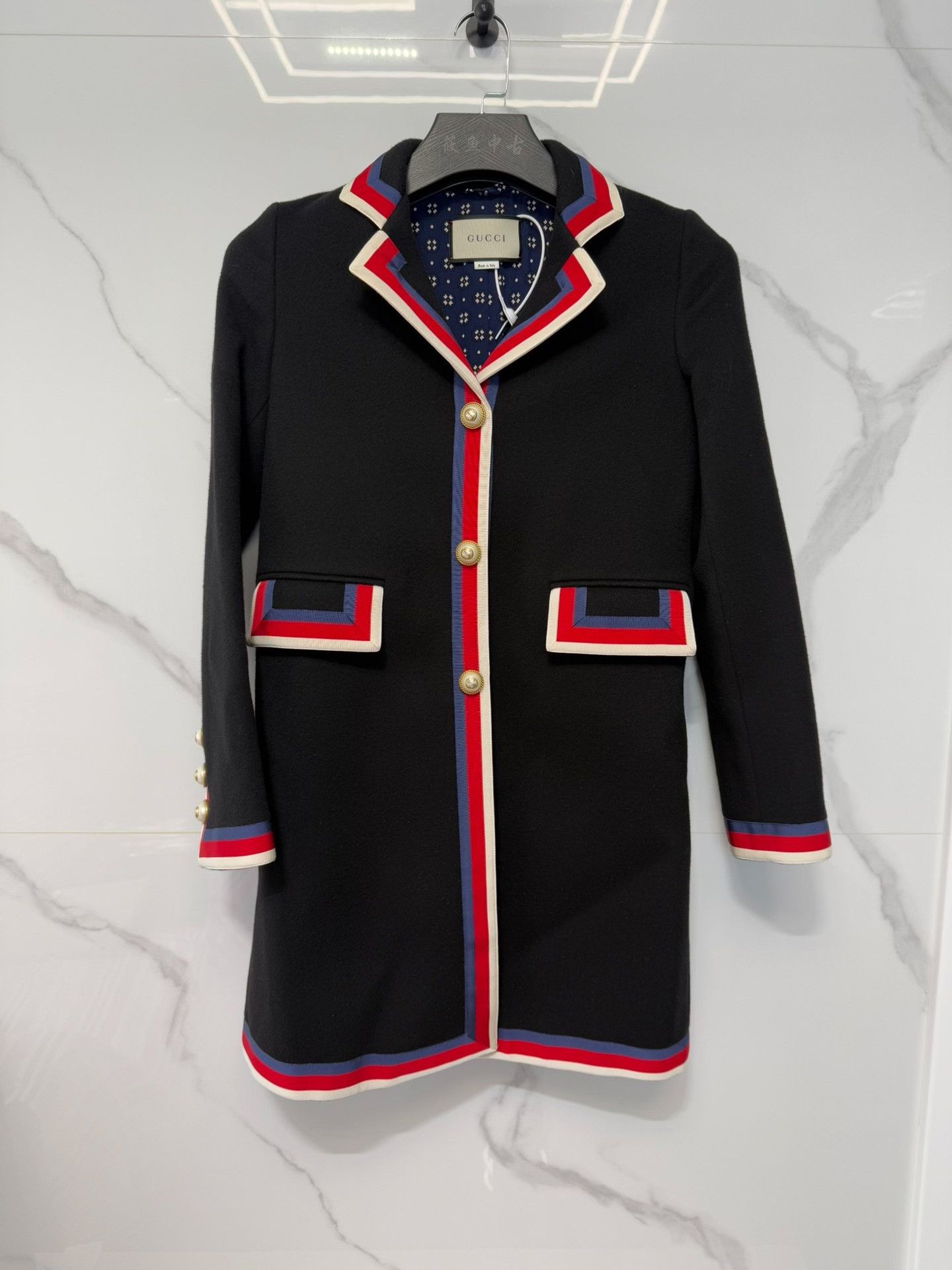 Gucci Gucci Wool Trimmed Jacket Size 36 Size XS / US 0-2 / IT 36-38 - 2 Thumbnail