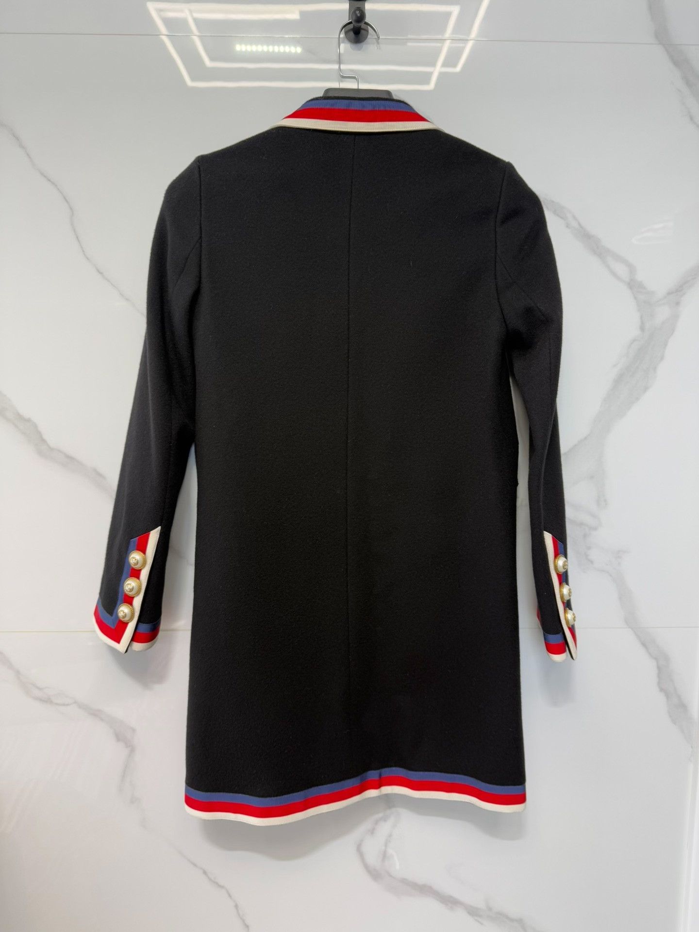 Gucci Gucci Wool Trimmed Jacket Size 36 Size XS / US 0-2 / IT 36-38 - 3 Thumbnail