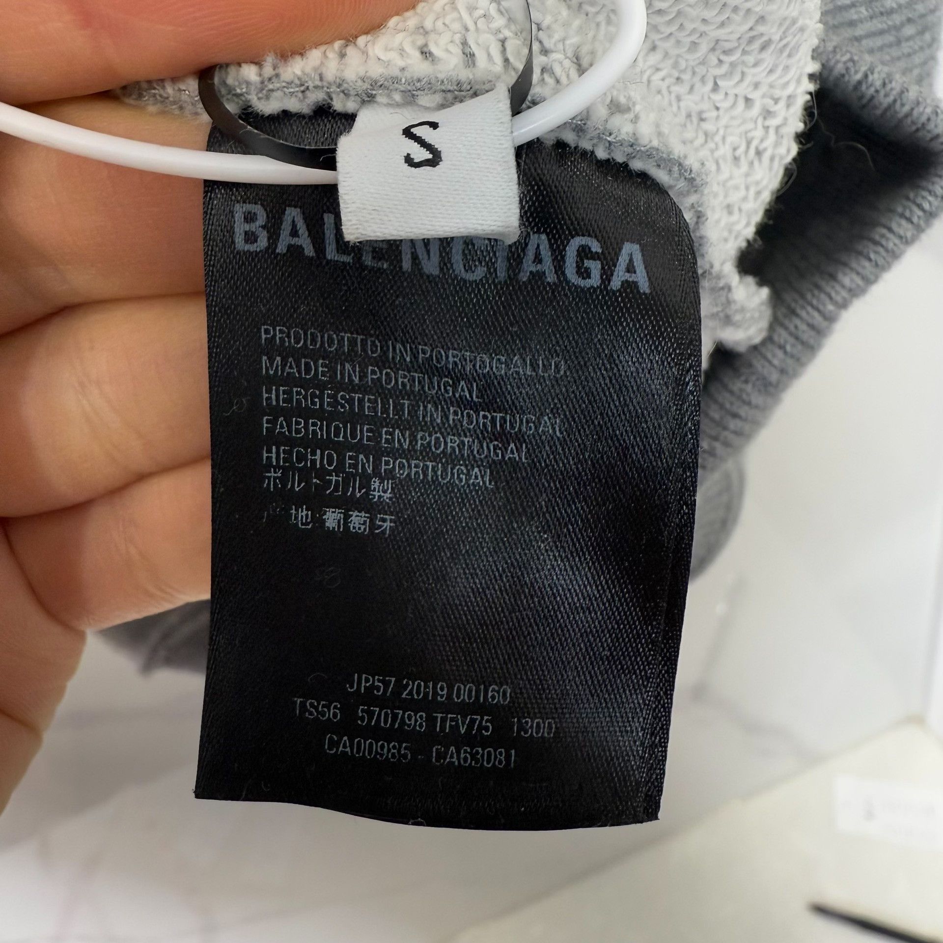 Balenciaga Balenciaga Logo Hoodie Size S Size US S / EU 44-46 / 1 - 4 Thumbnail