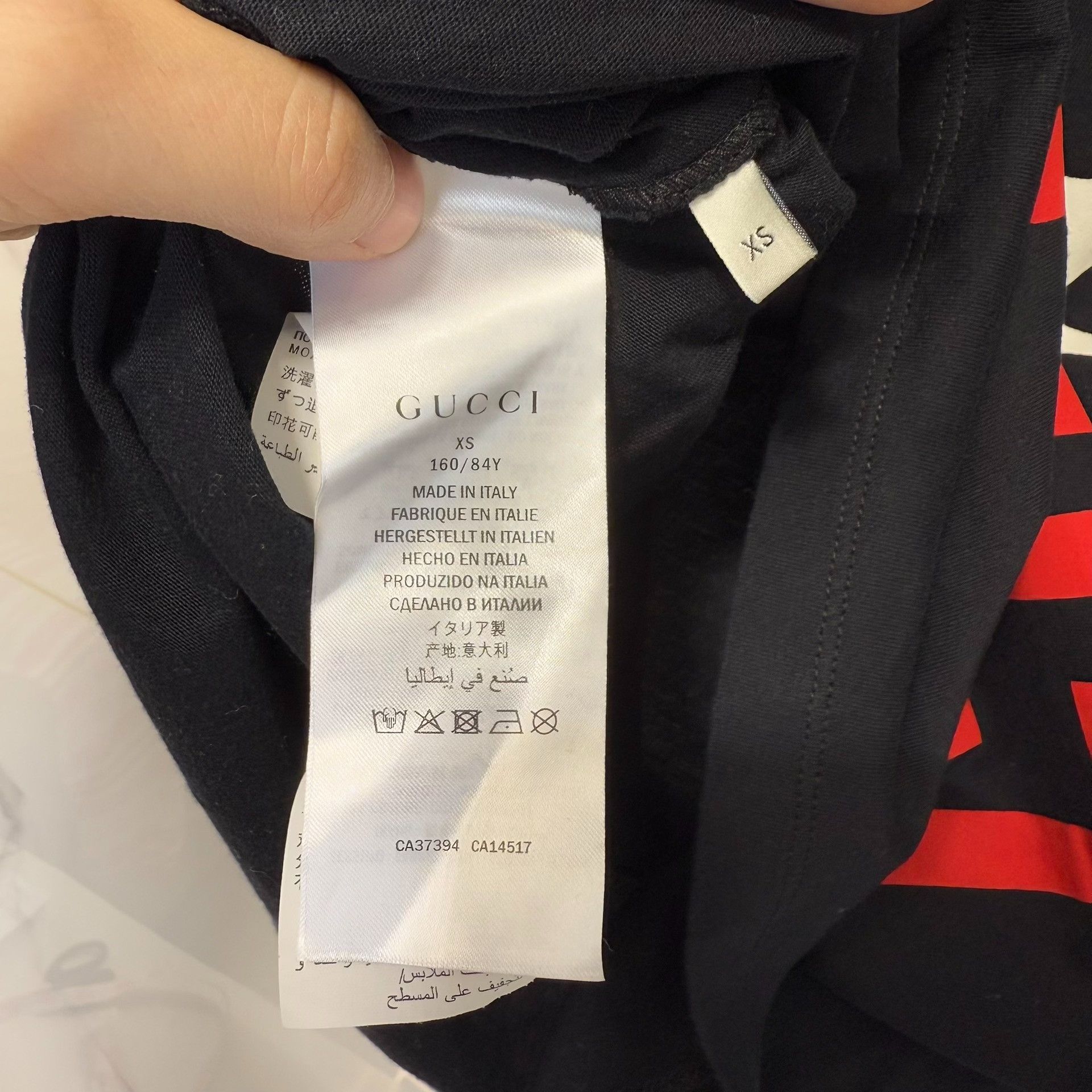 Gucci Gucci Graphic Print Short Sleeve T-Shirt Size XS Size US XS / EU 42 / 0 - 4 Thumbnail