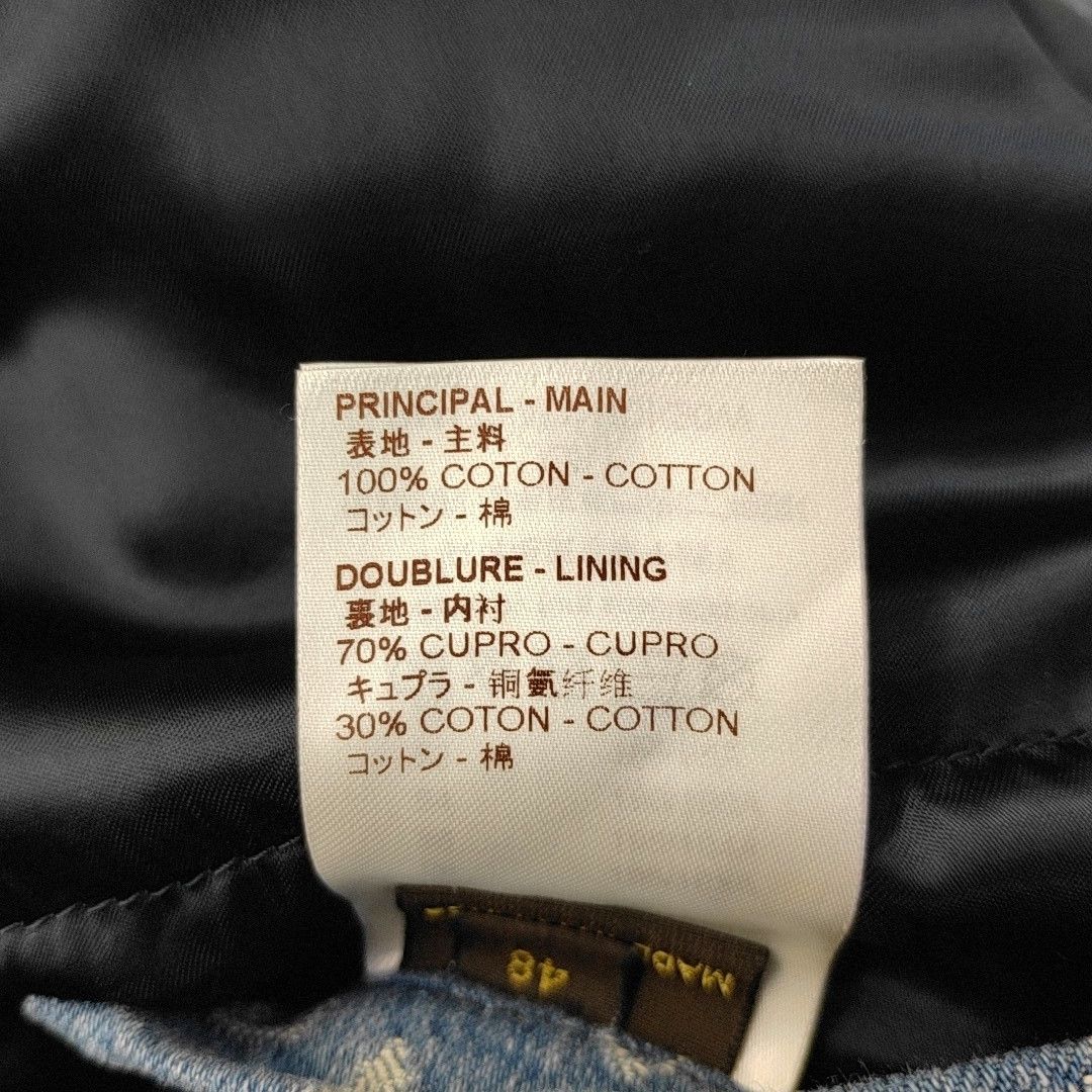 Louis Vuitton × Supreme Louis Vuitton x Supreme Monogram Denim Parka Size M Size US M / EU 48-50 / 2 - 3 Thumbnail