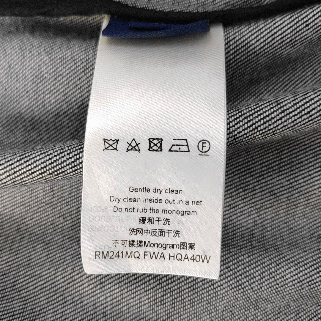 Louis Vuitton Louis Vuitton Monogram Denim Jacket Size S Size US S / EU 44-46 / 1 - 4 Thumbnail
