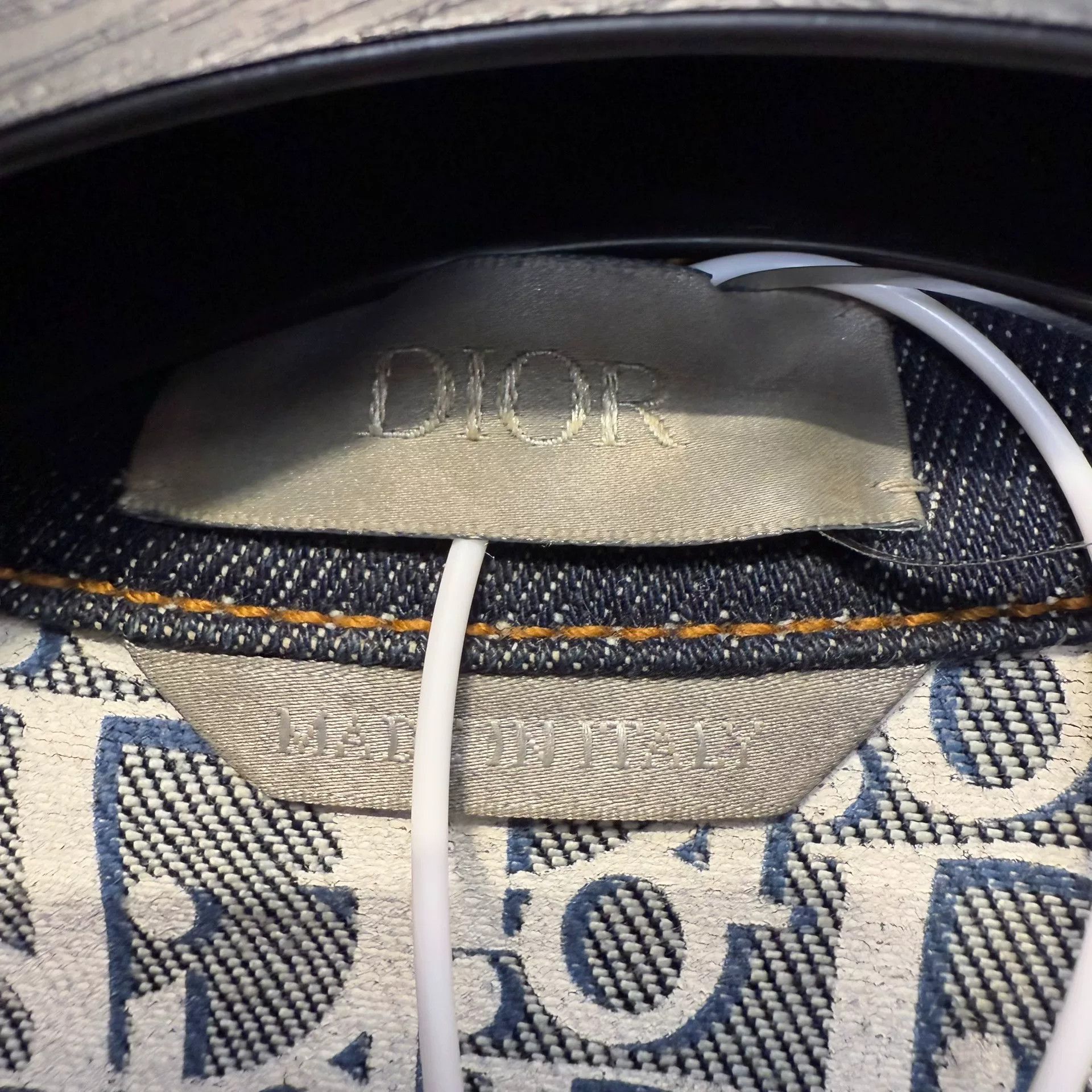 Dior Dior Monogram Lining Denim Jacket Size 44 Size US S / EU 44-46 / 1 - 4 Thumbnail