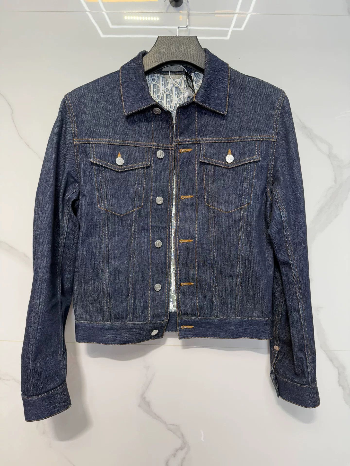 Dior Dior Monogram Lining Denim Jacket Size 44 Size US S / EU 44-46 / 1 - 2 Thumbnail