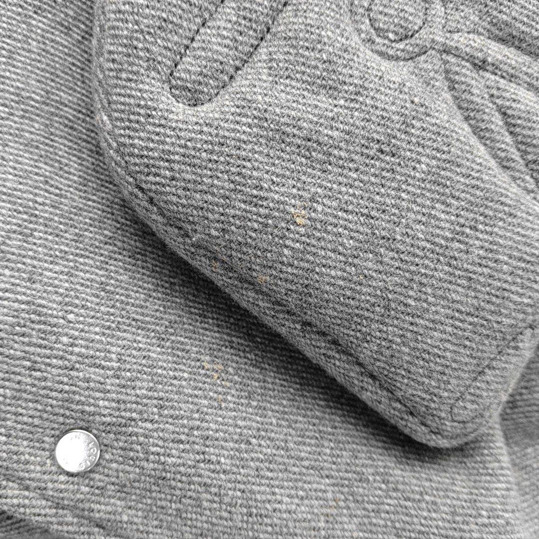 Louis Vuitton Louis Vuitton Wool Logo Patch Varsity Jacket Size M Size US M / EU 48-50 / 2 - 5 Thumbnail