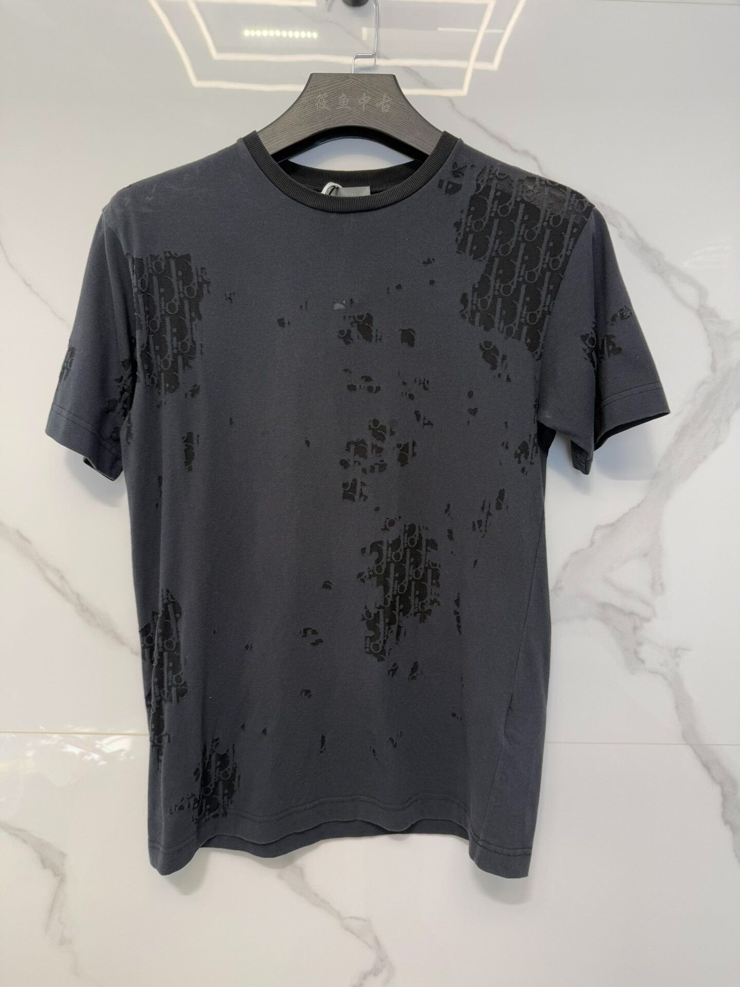 Dior Dior Oblique Cutout T-Shirt Size XXS Size US XXS / EU 40 - 2 Thumbnail