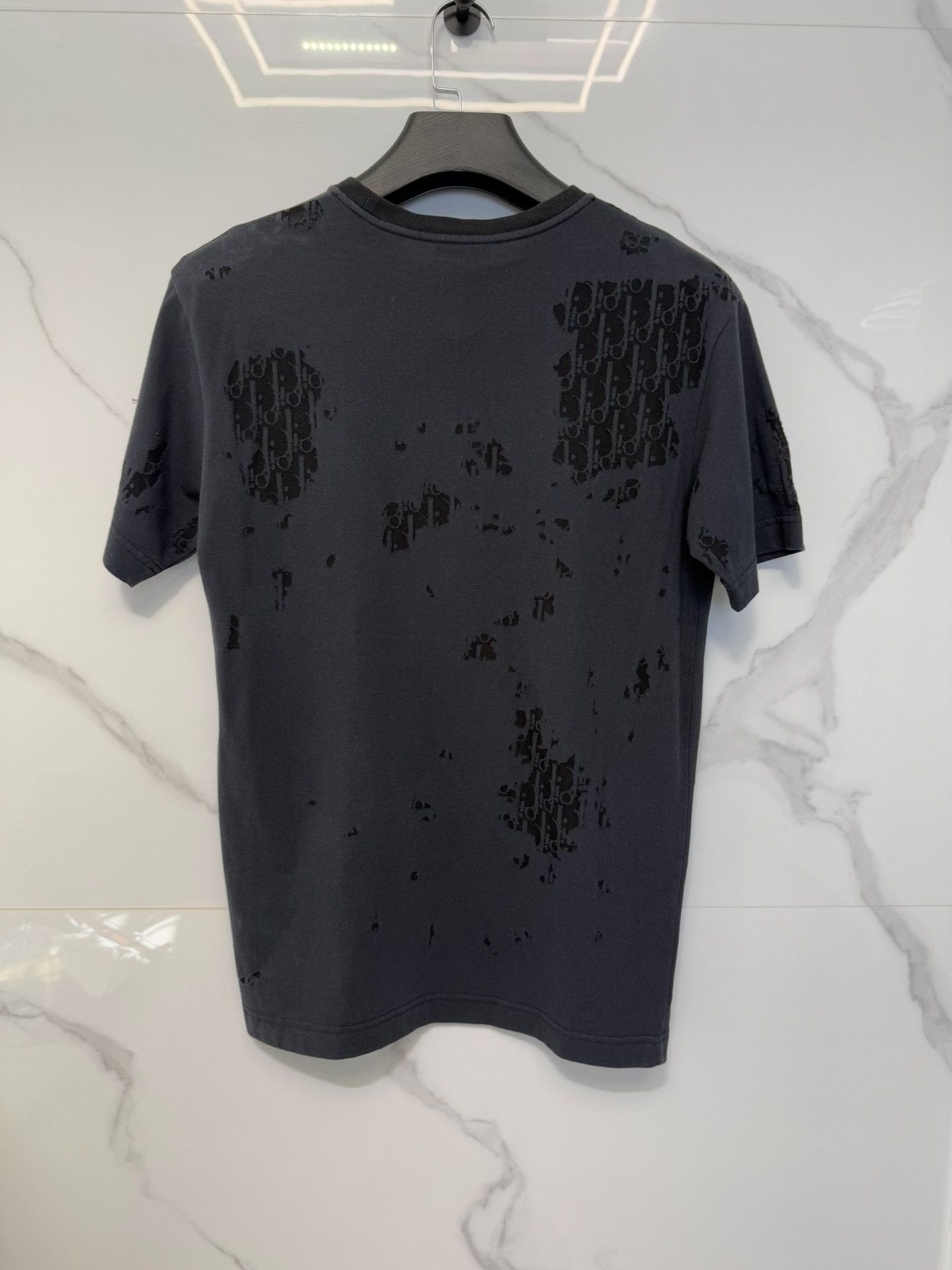 Dior Dior Oblique Cutout T-Shirt Size XXS Size US XXS / EU 40 - 3 Thumbnail