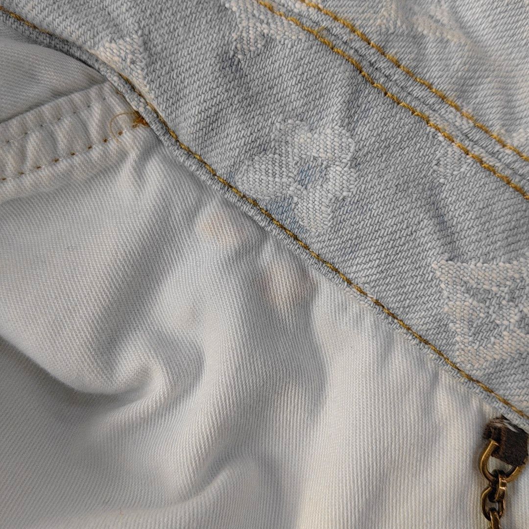 Louis Vuitton Louis Vuitton Monogram Denim Jacket Size M Size US M / EU 48-50 / 2 - 7 Thumbnail
