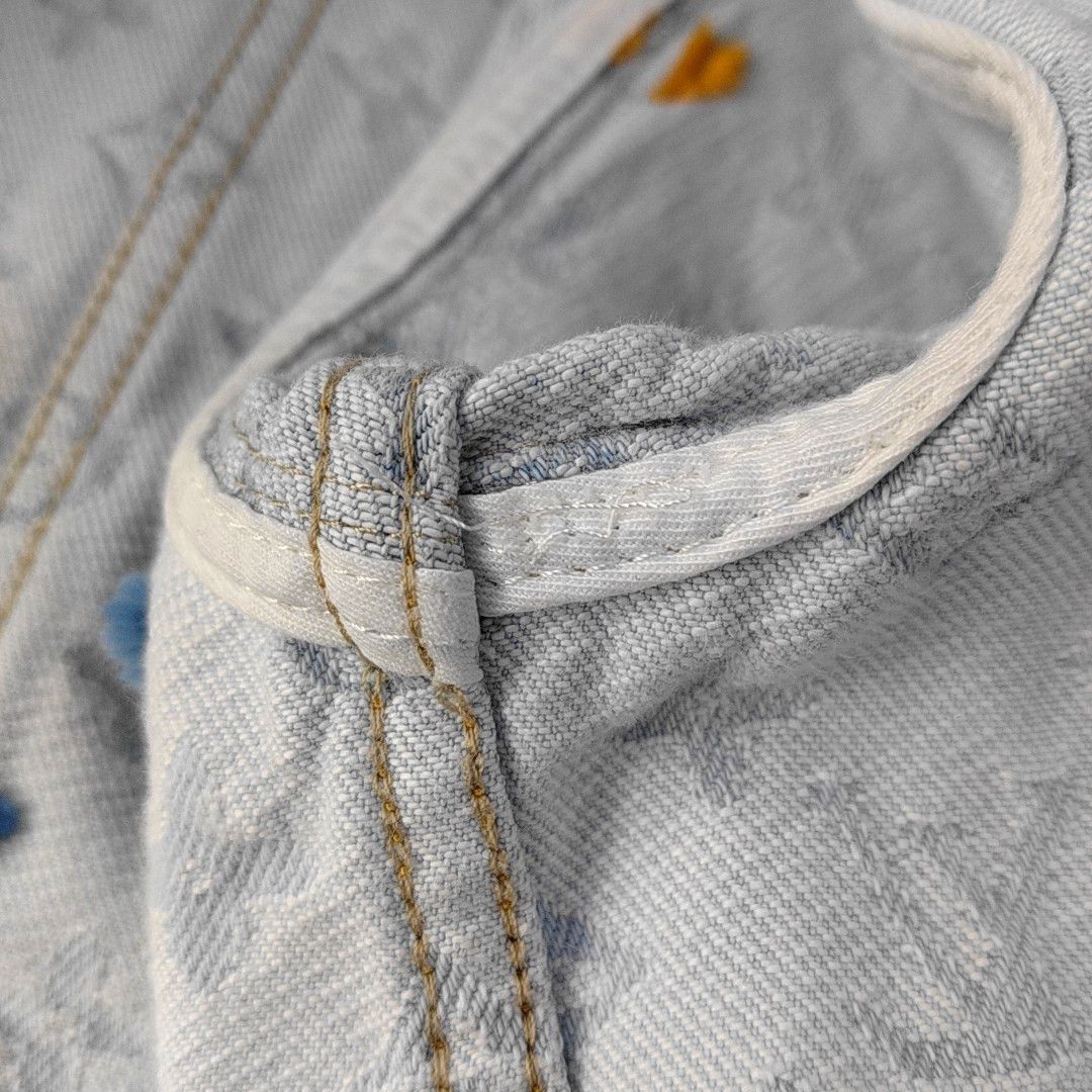 Louis Vuitton Louis Vuitton Monogram Denim Jacket Size M Size US M / EU 48-50 / 2 - 8 Thumbnail